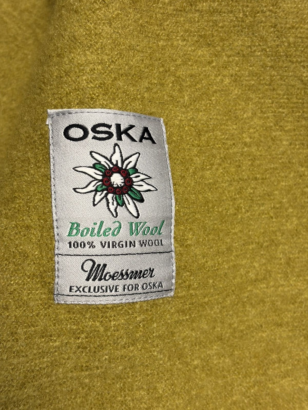 OSKA OSKA Boiled Wool Long Vest – Size 1 – Moessmer Virgin Wool Size ONE SIZE - 2 Thumbnail