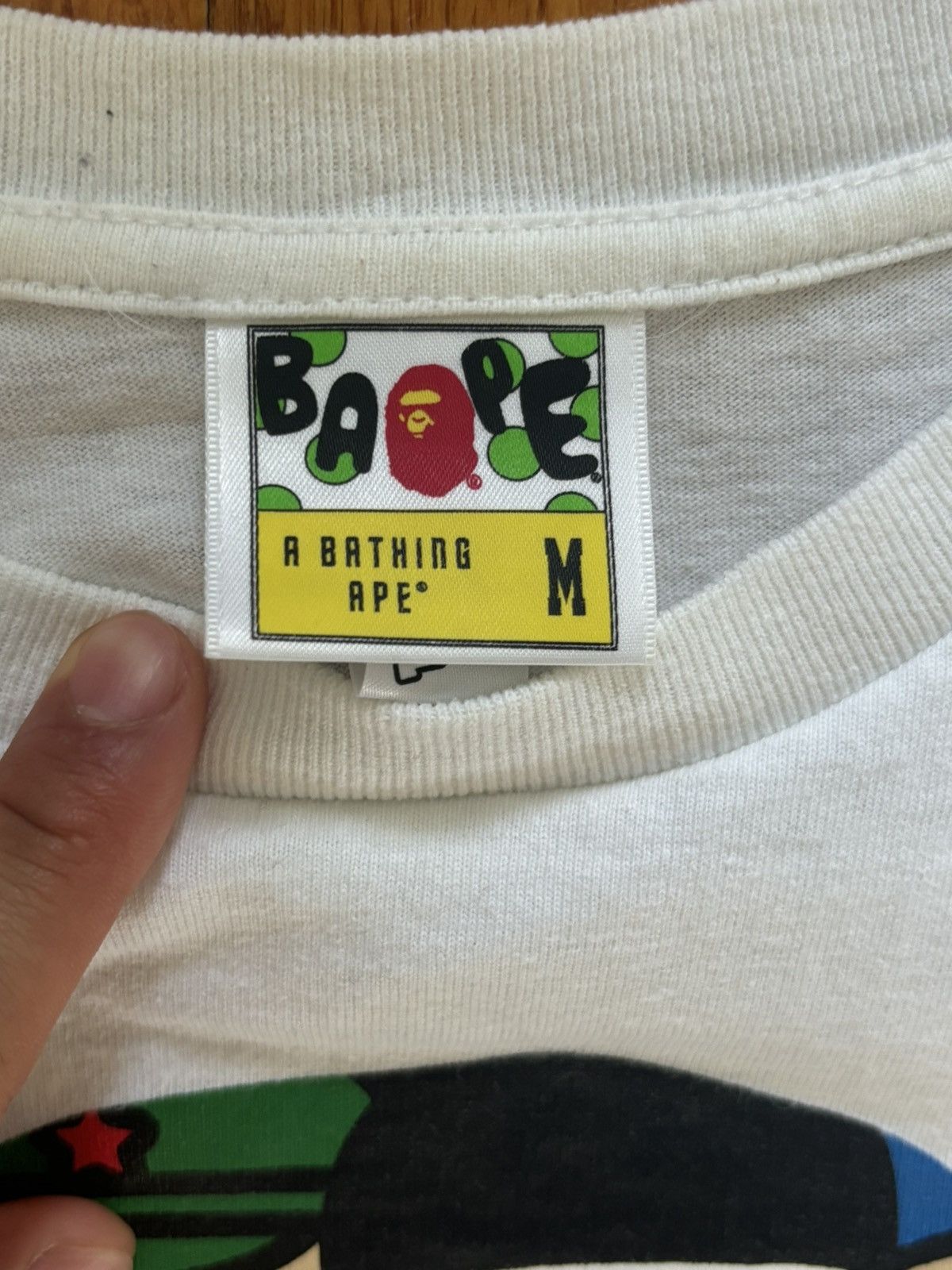 Bape Bape x Dragon Ball Z Shenron Baby Milo Ape Head Tee 2017 Size US M / EU 48-50 / 2 - 2 Thumbnail