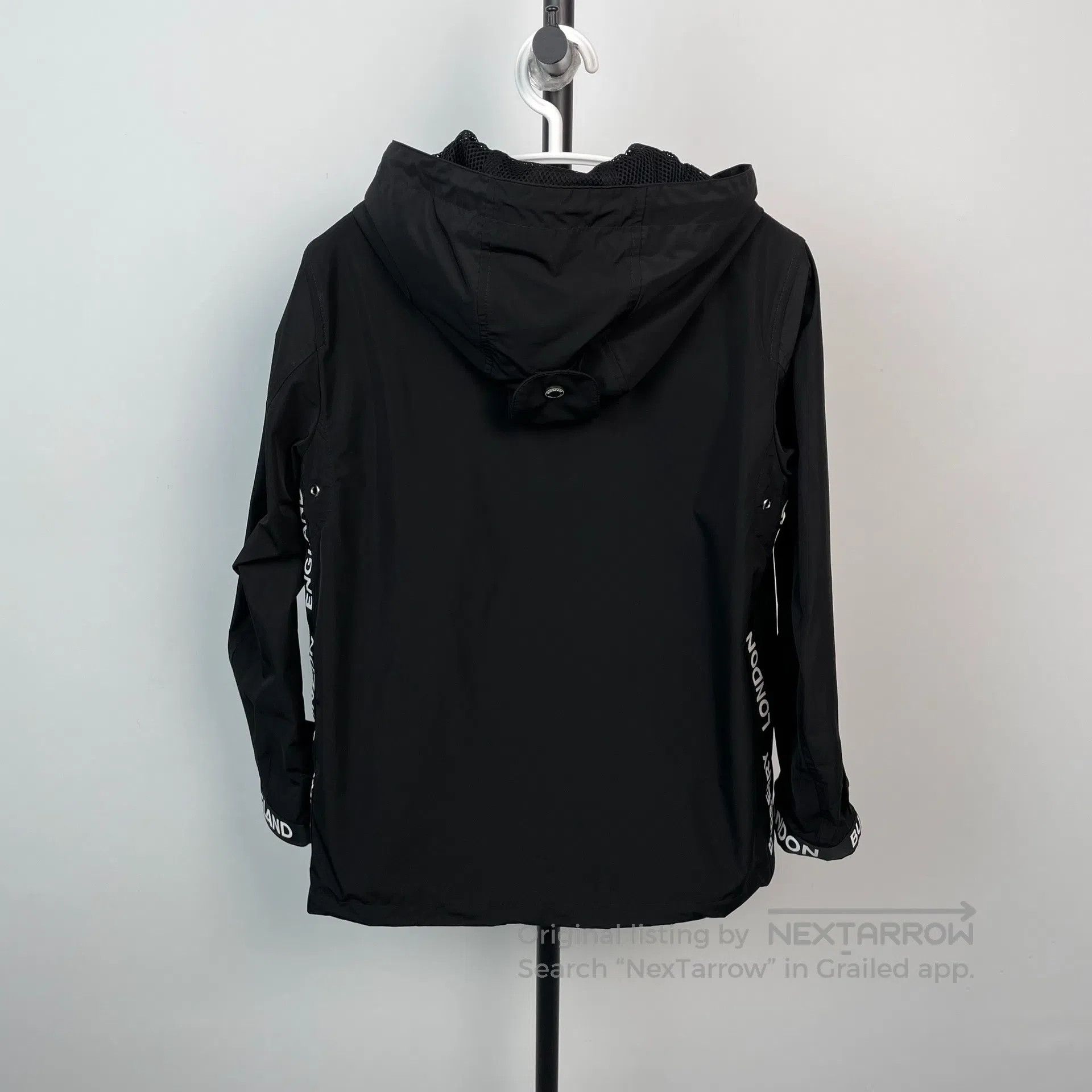 Burberry Burberry Black Hooded Jacket| Size XXS / US 00 / IT 34 - 2 Thumbnail