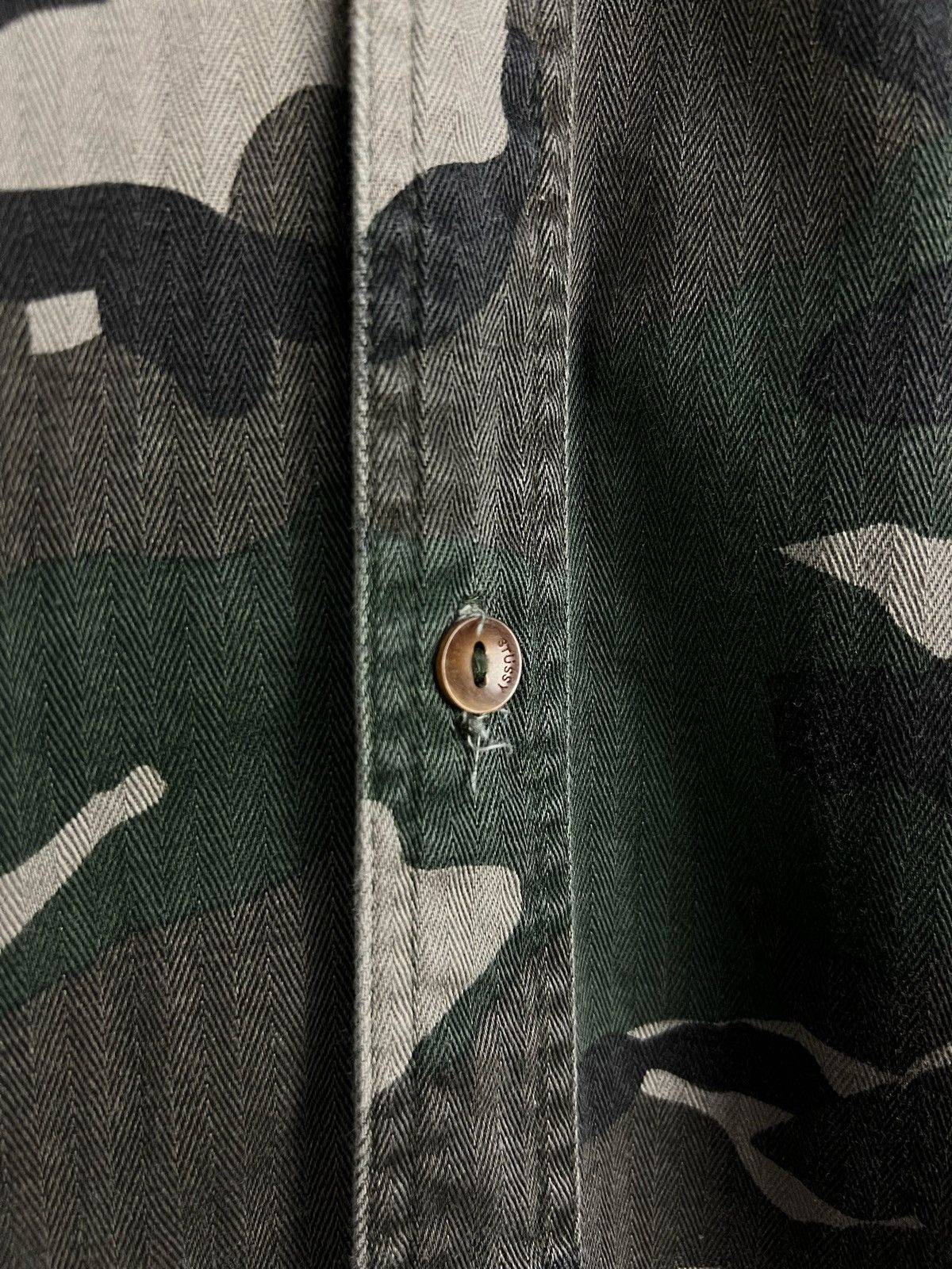 Stussy Stussy Long Sleeve Button Up Military Moro Shirt XL Size US XL / EU 56 / 4 - 5 Thumbnail