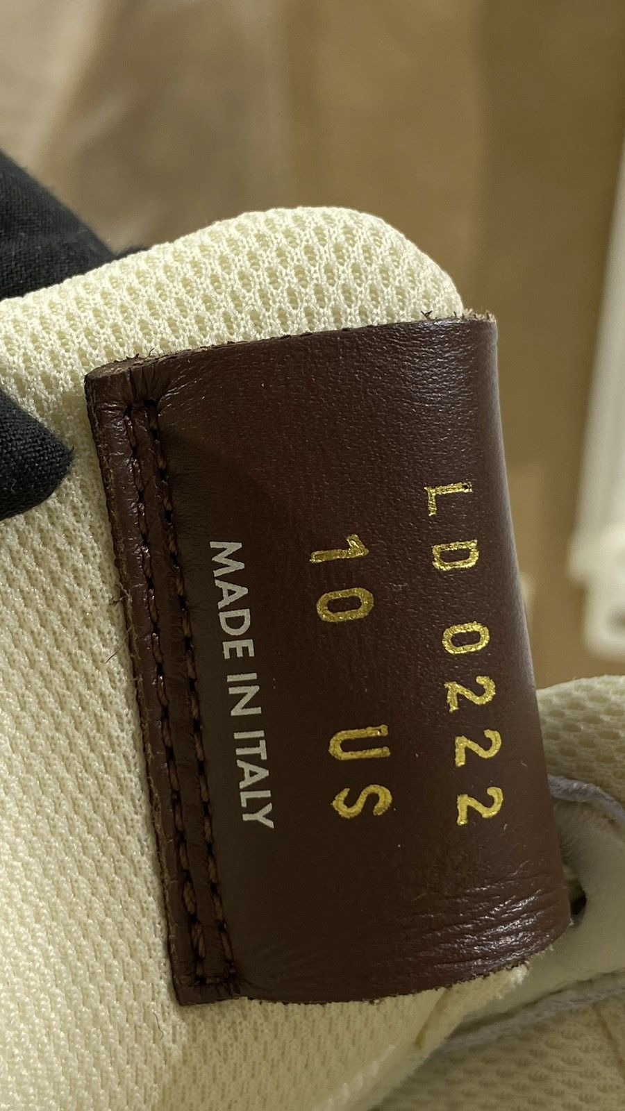 Louis Vuitton Louis Vuitton X Nike 10 Air Force 1 Gold Metallic Size US 10 / EU 43 - 22 Thumbnail
