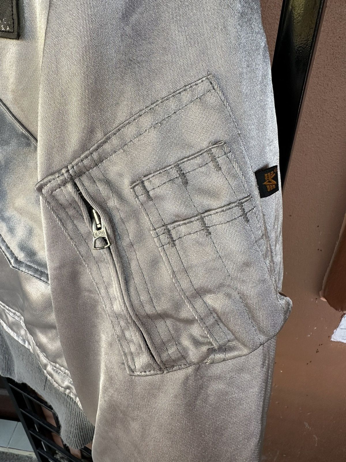 Buzz Rickson's Vintage Alpha Industries Silver Bomber Jacket Size US M / EU 48-50 / 2 - 3 Thumbnail