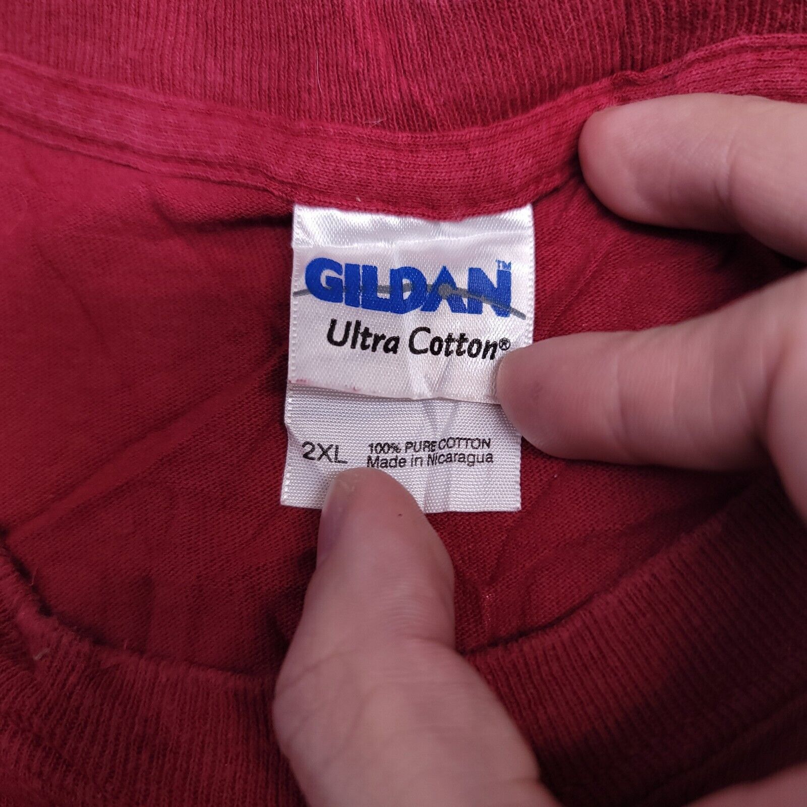 Gildan USCS Speedweek T Shirt Adult Mens Size 2XL Maroon Gildan Size US XXL / EU 58 / 5 - 4 Thumbnail