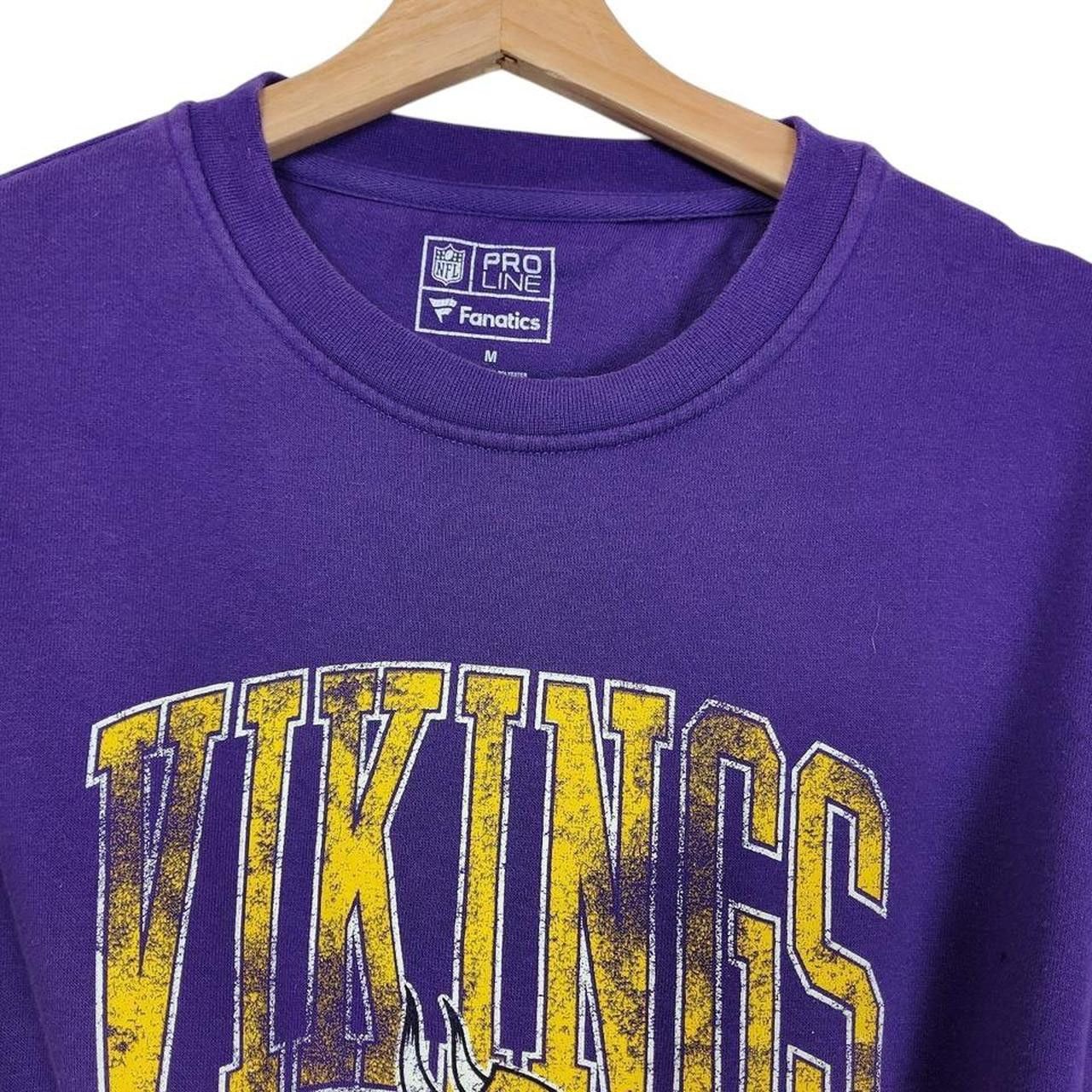 NFL × Vintage Vintage Vikings sweatshirt size M Size US M / EU 48-50 / 2 - 3 Thumbnail