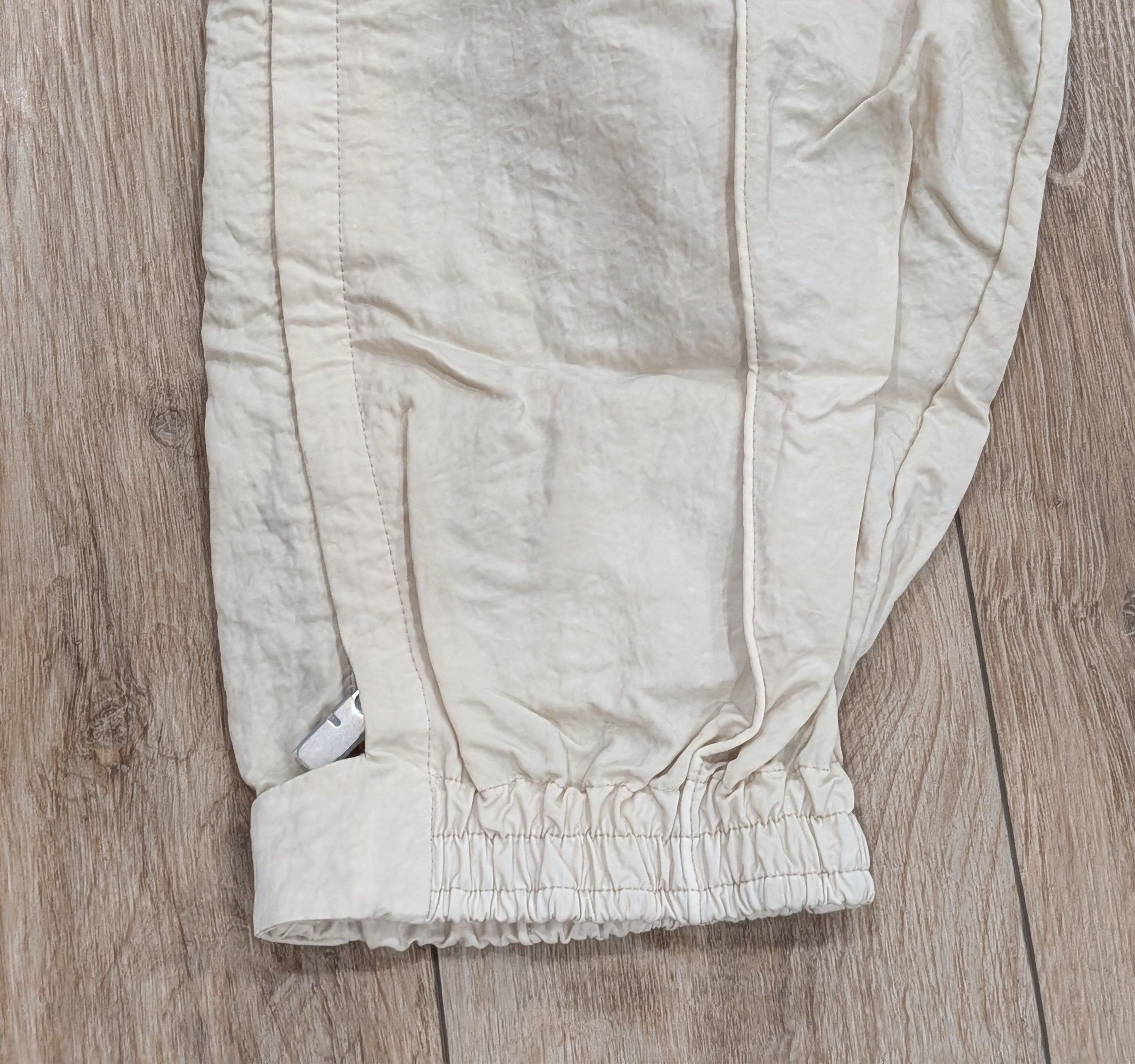 Burberry Burberry Wide Leg Crinkle Jogger Pants Soap Medium Size US 32 / EU 48 - 3 Thumbnail