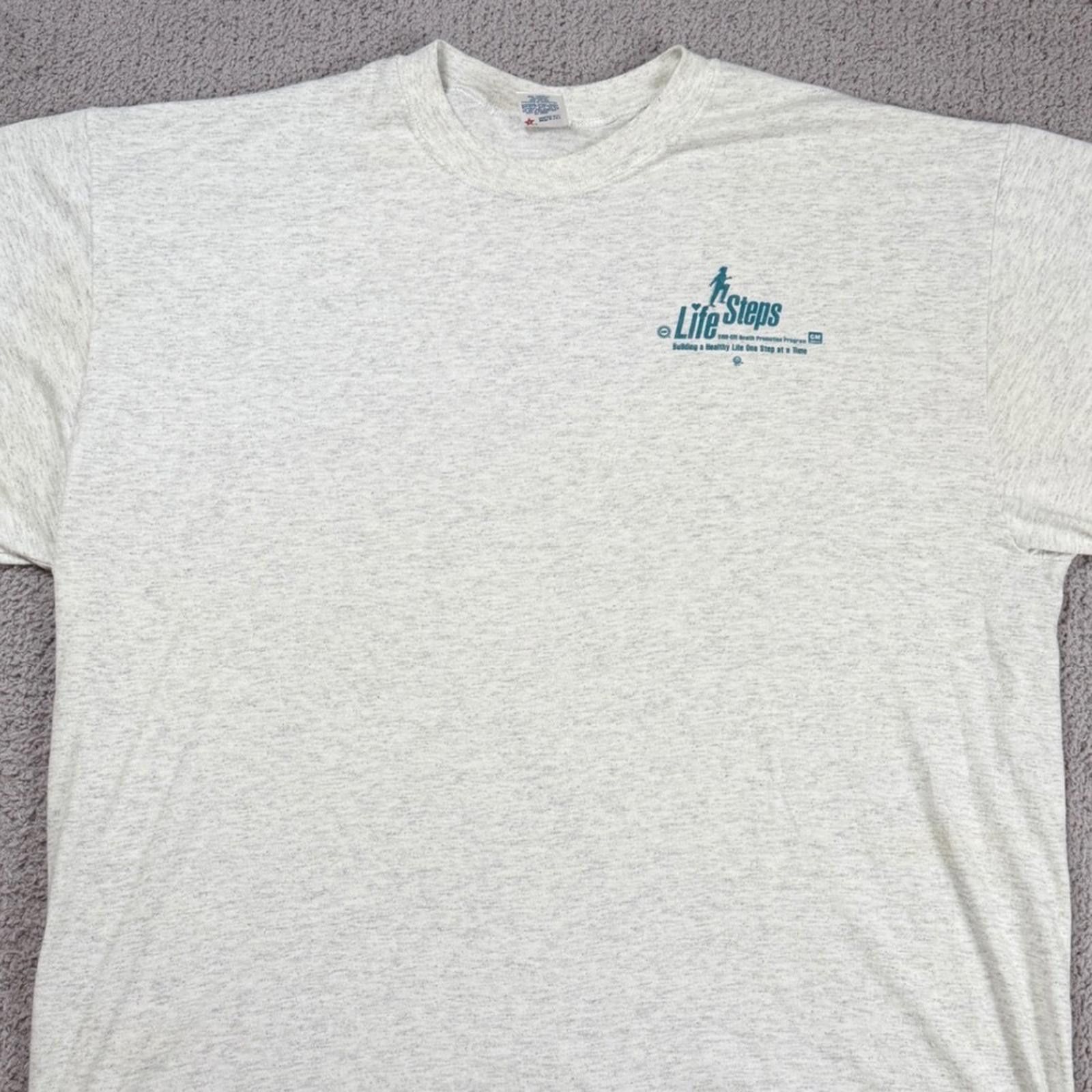 Other Vintage 90s GM LifeSteps UAW Health Promotion T Shirt XXL Size US XXL / EU 58 / 5 - 1 Thumbnail