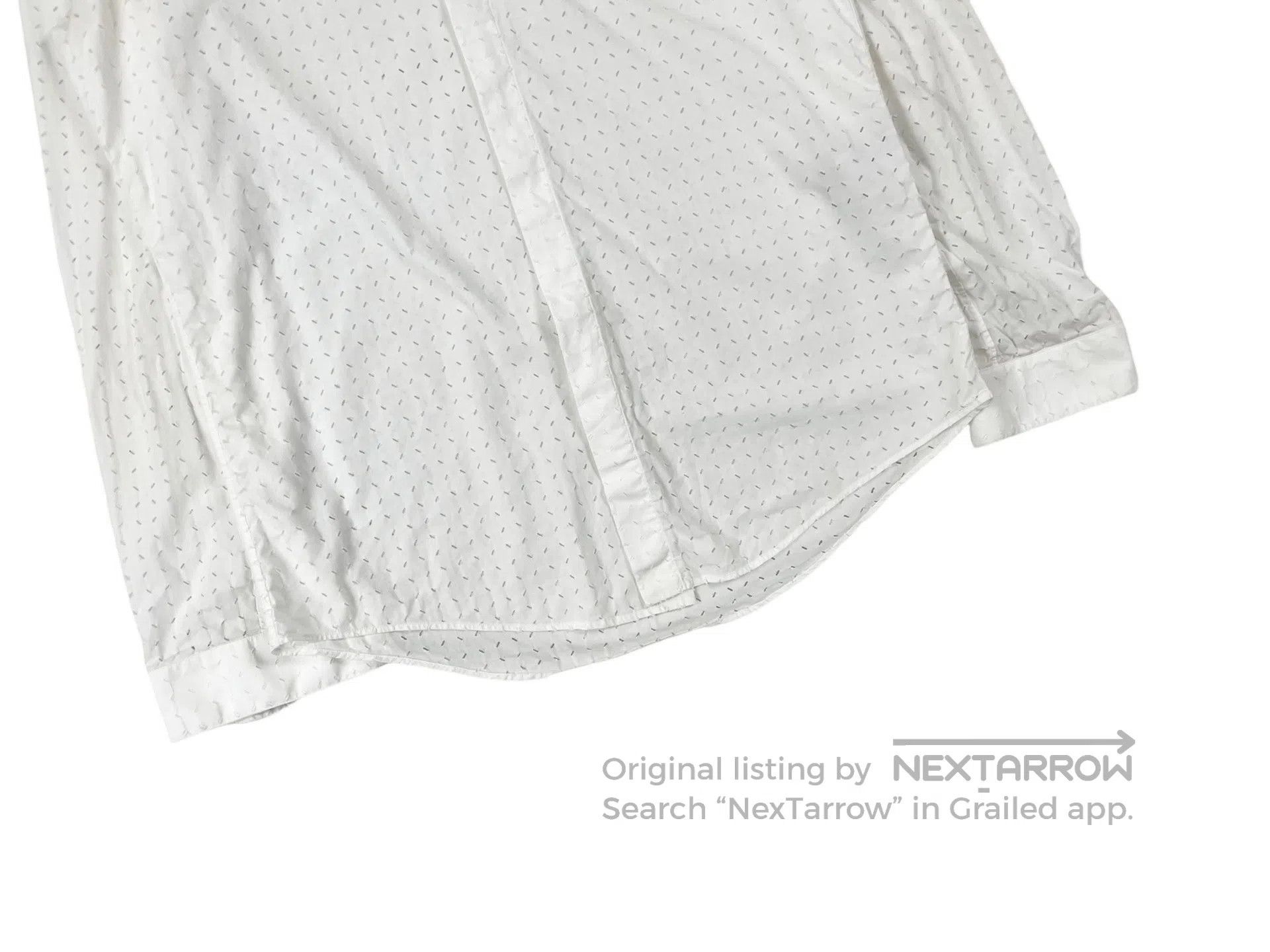 Balenciaga Balenciaga size 41 Cutout White Shirt Size US L / EU 52-54 / 3 - 4 Thumbnail