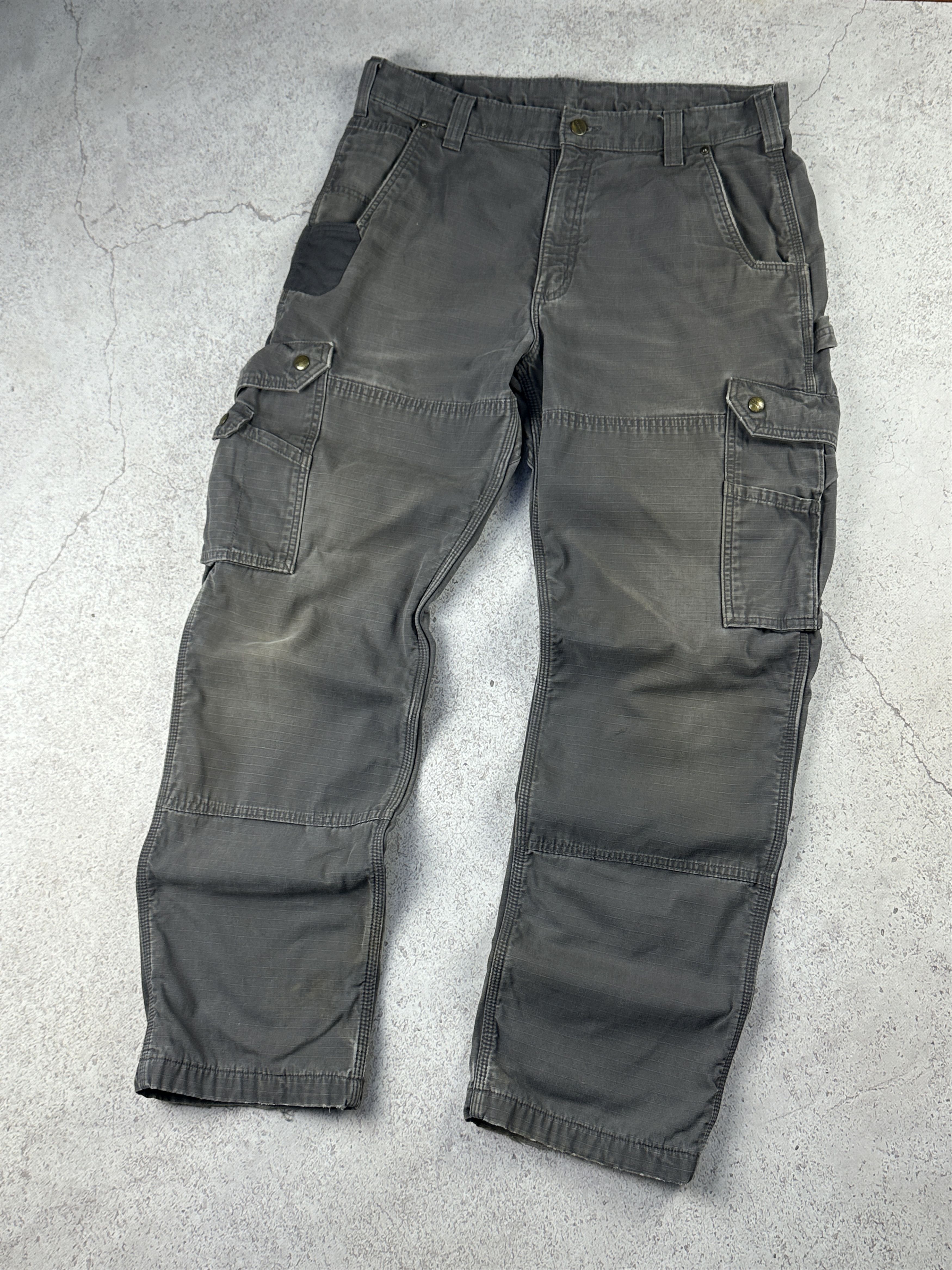 Carhartt × Vintage Carhartt Distressed Work Faded Cargo Pants Size US 36 / EU 52 - 1 Thumbnail
