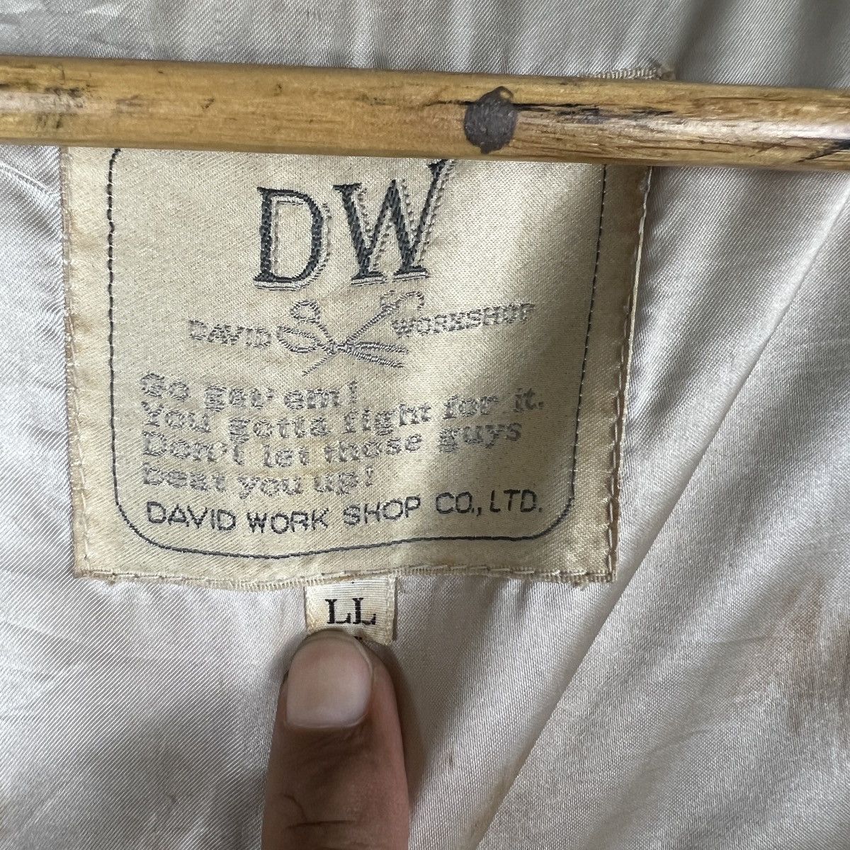 Japanese Brand 🔥 Vintage David WorkShot Varsity Stadium Bomber Jacket Size US L / EU 52-54 / 3 - 13 Thumbnail