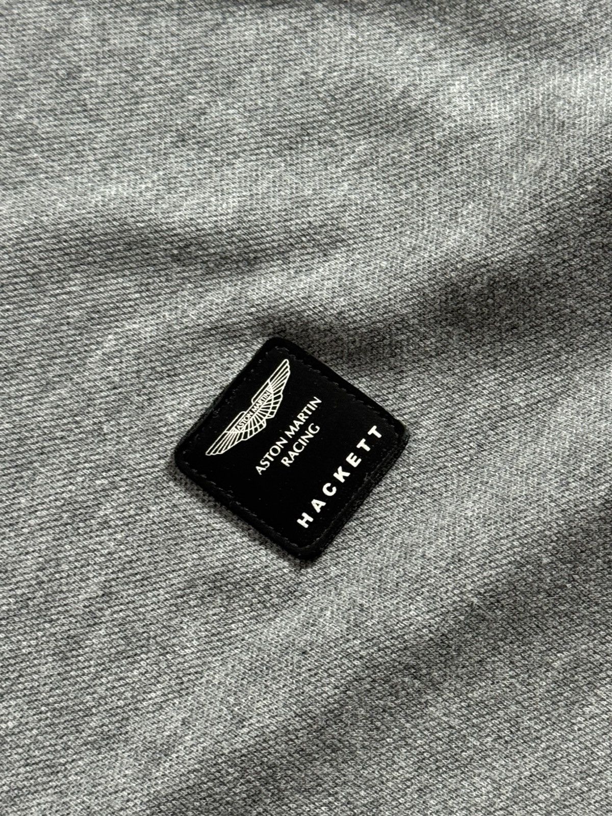 Hackett Aston Martin by Hackett L polo long sleeve jumper pullover Size US L / EU 52-54 / 3 - 6 Thumbnail
