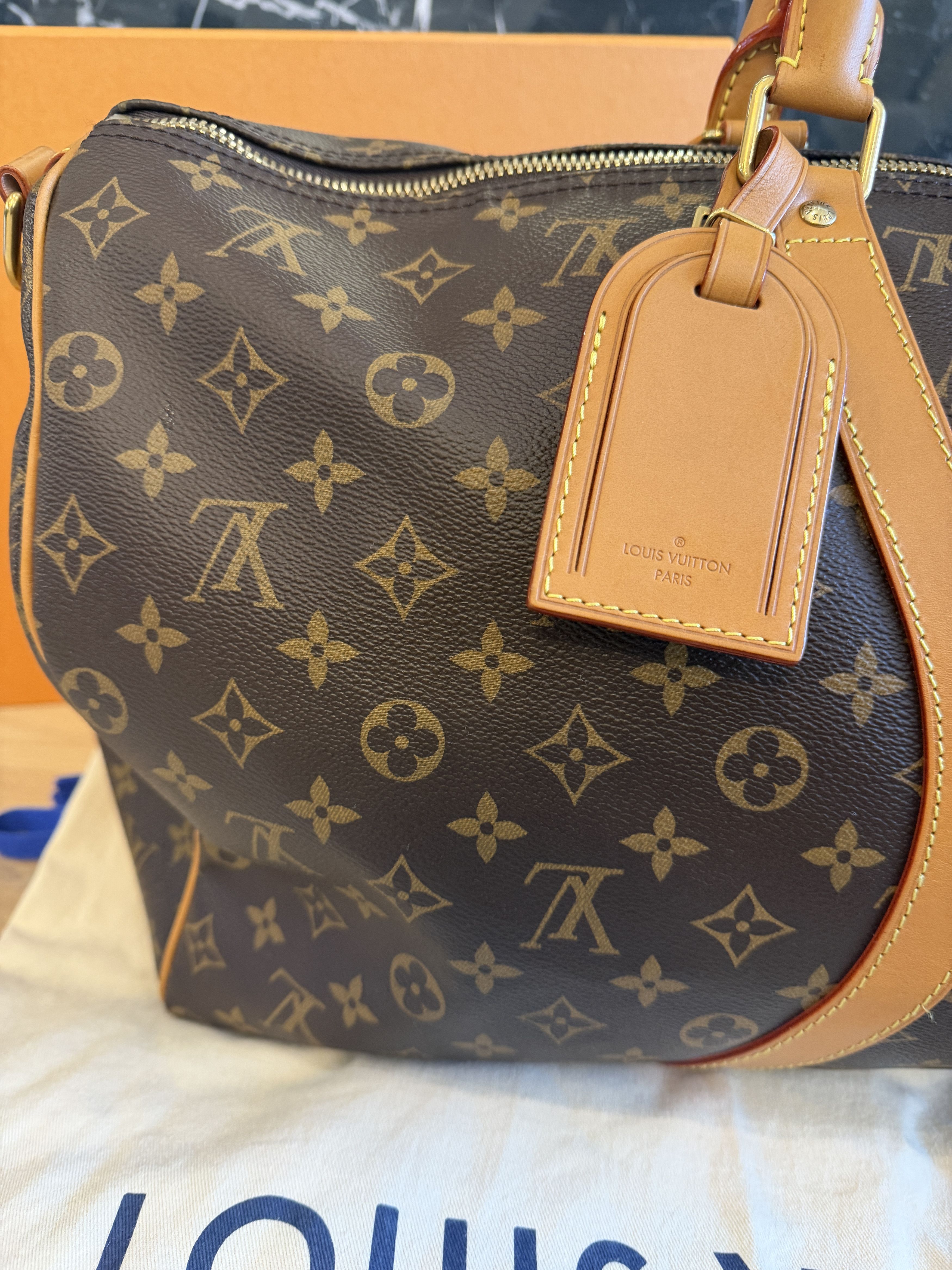 Louis Vuitton Louis Vuitton Virgil Abloh "wavy" Keepall 50 M44880 Size ONE SIZE - 10 Thumbnail