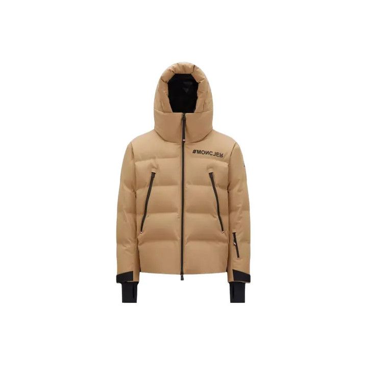 Moncler Moncler Letter Print Zip Puffer Jacket Unisex Size US M / EU 48-50 / 2 - 1 Thumbnail