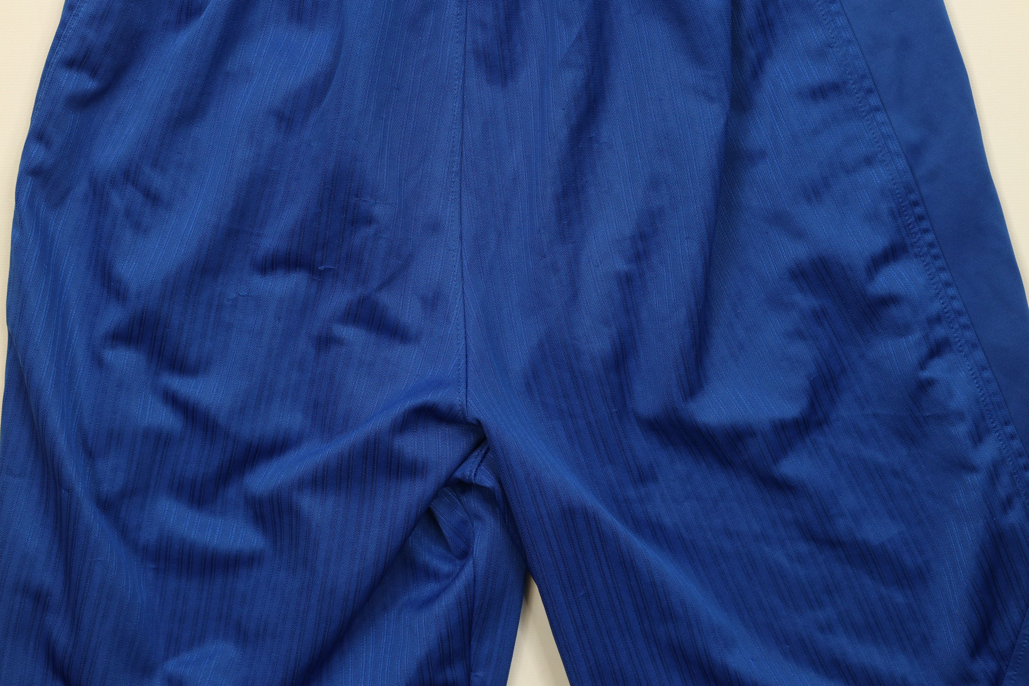 Nike Vintage Y2K Nike Striped Dazzle Basketball Shorts Blue Size US 30 / EU 46 - 12 Thumbnail