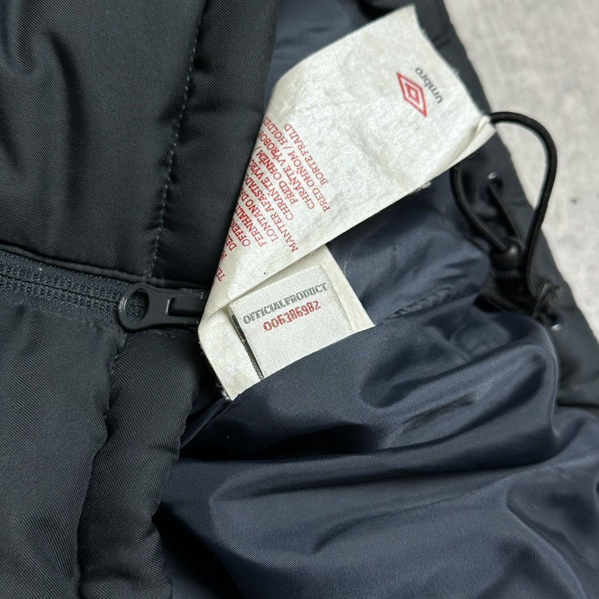 Umbro × Vintage Vintage Football Down Parka Jacket Umbro Manchester City MC Size US S / EU 44-46 / 1 - 9 Thumbnail