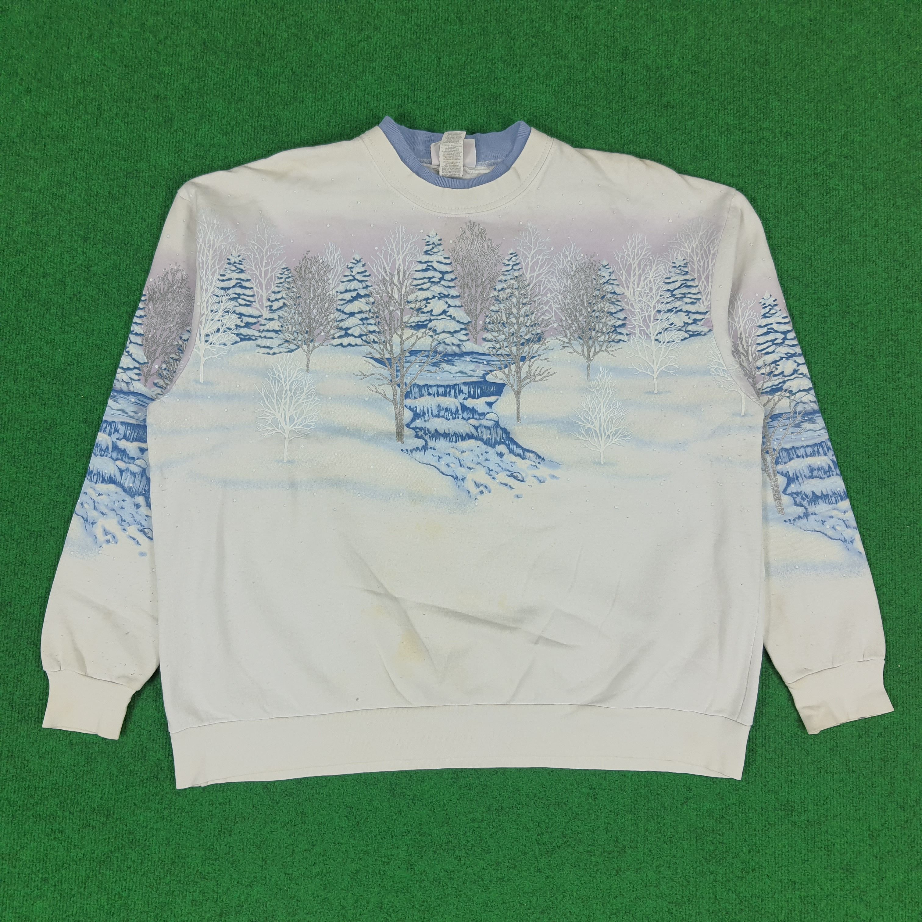 Other Vintage Morning Sun Art Winter Session Snow Sweatshirts Size US XL / EU 56 / 4 - 1 Thumbnail