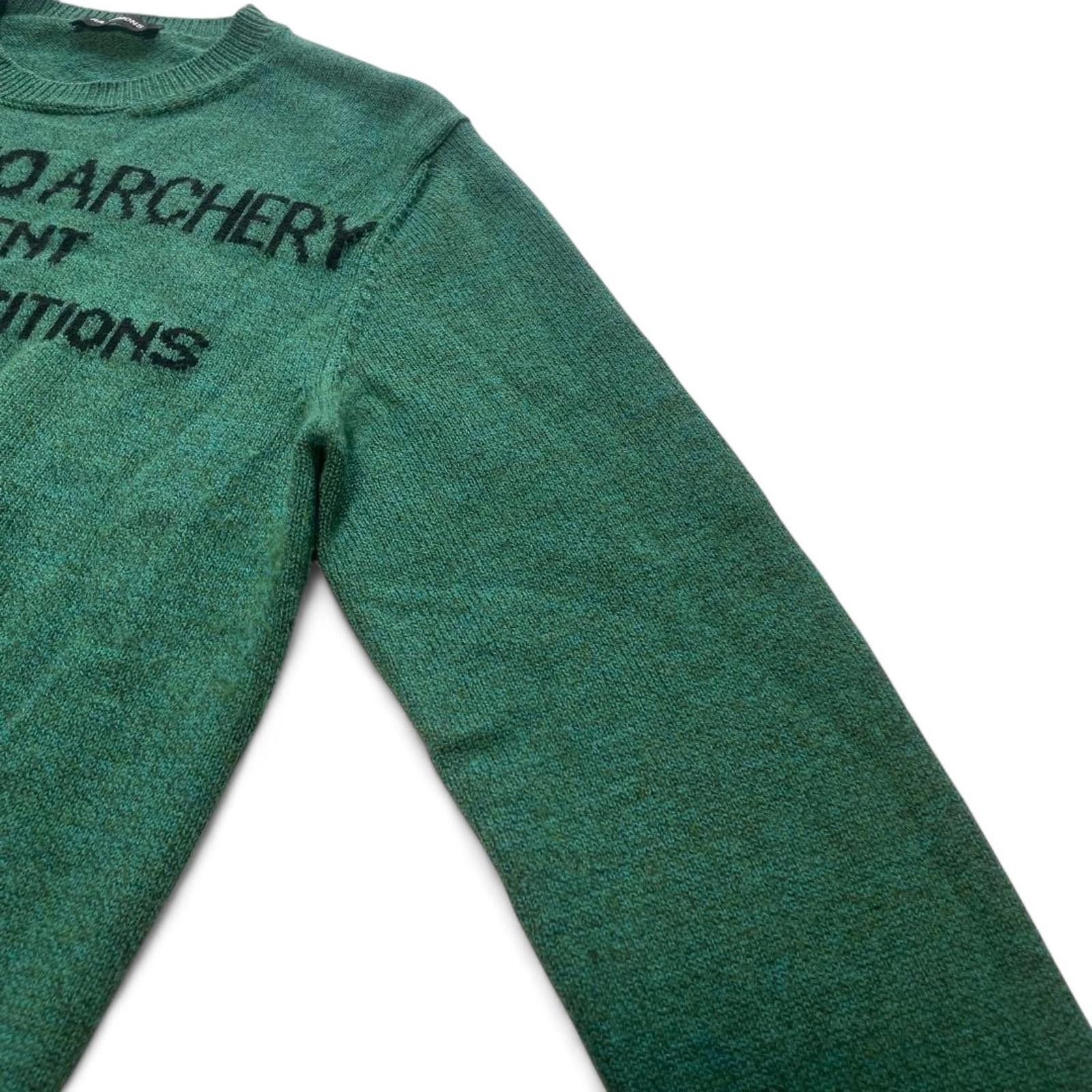 Raf Simons Raf Simons - “10 Steps to Archery” Wool Sweater Size US XS / EU 42 / 0 - 6 Thumbnail