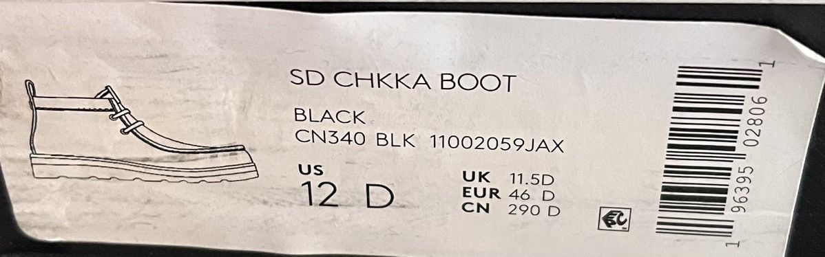 Coach Coach 1941 Black Chukka Boots Size US 12 / EU 45 - 6 Thumbnail