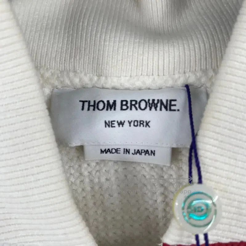 Thom Browne Thom Browne Women's White Jacket with Stripes . Size M / US 6-8 / IT 42-44 - 3 Thumbnail