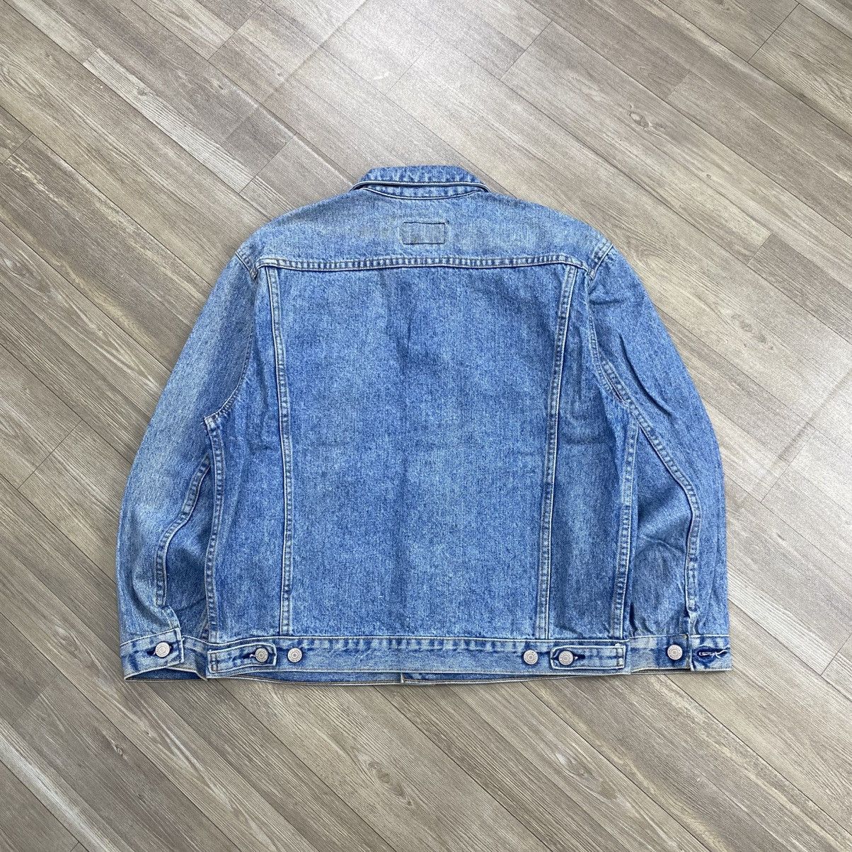 Levi's Vintage Clothing 1990s Vintage Levis 70651-0271 Orange Tab Denim Jacket Size US L / EU 52-54 / 3 - 14 Thumbnail