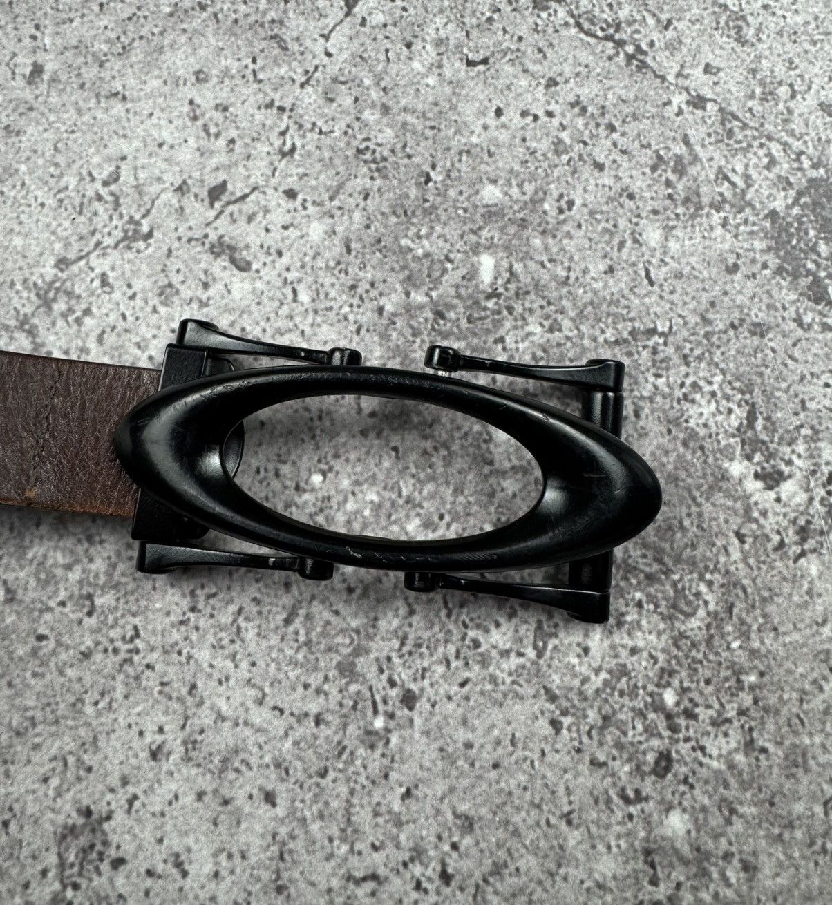 Oakley Y2K Oakley Software Leather Belt Crazy O Gorpcore Vintage Size ONE SIZE - 6 Thumbnail