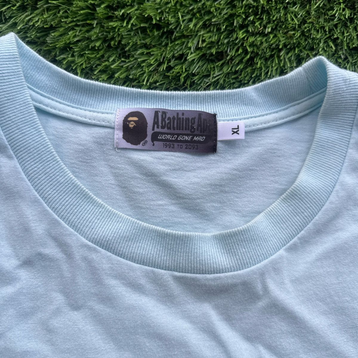 Bape Bape Blue Ombre T-Shirt Size US XL / EU 56 / 4 - 3 Thumbnail