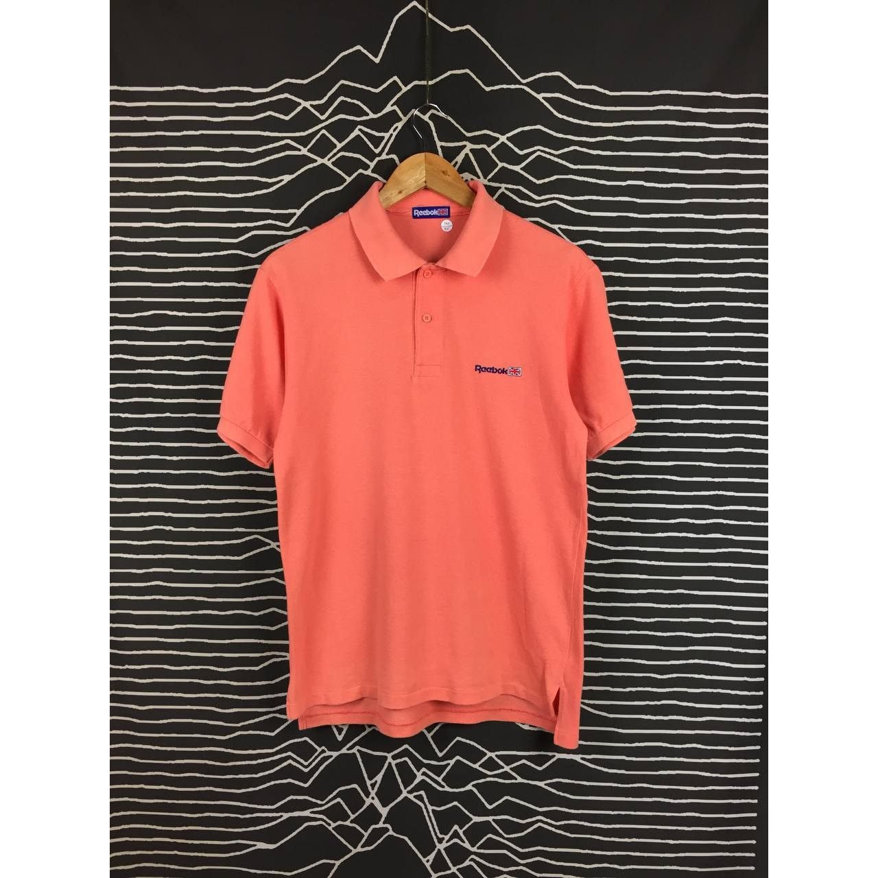 Reebok × Vintage Vtg Reebok Embroidered Logo Pique Polo Tee Size US M / EU 48-50 / 2 - 2 Thumbnail