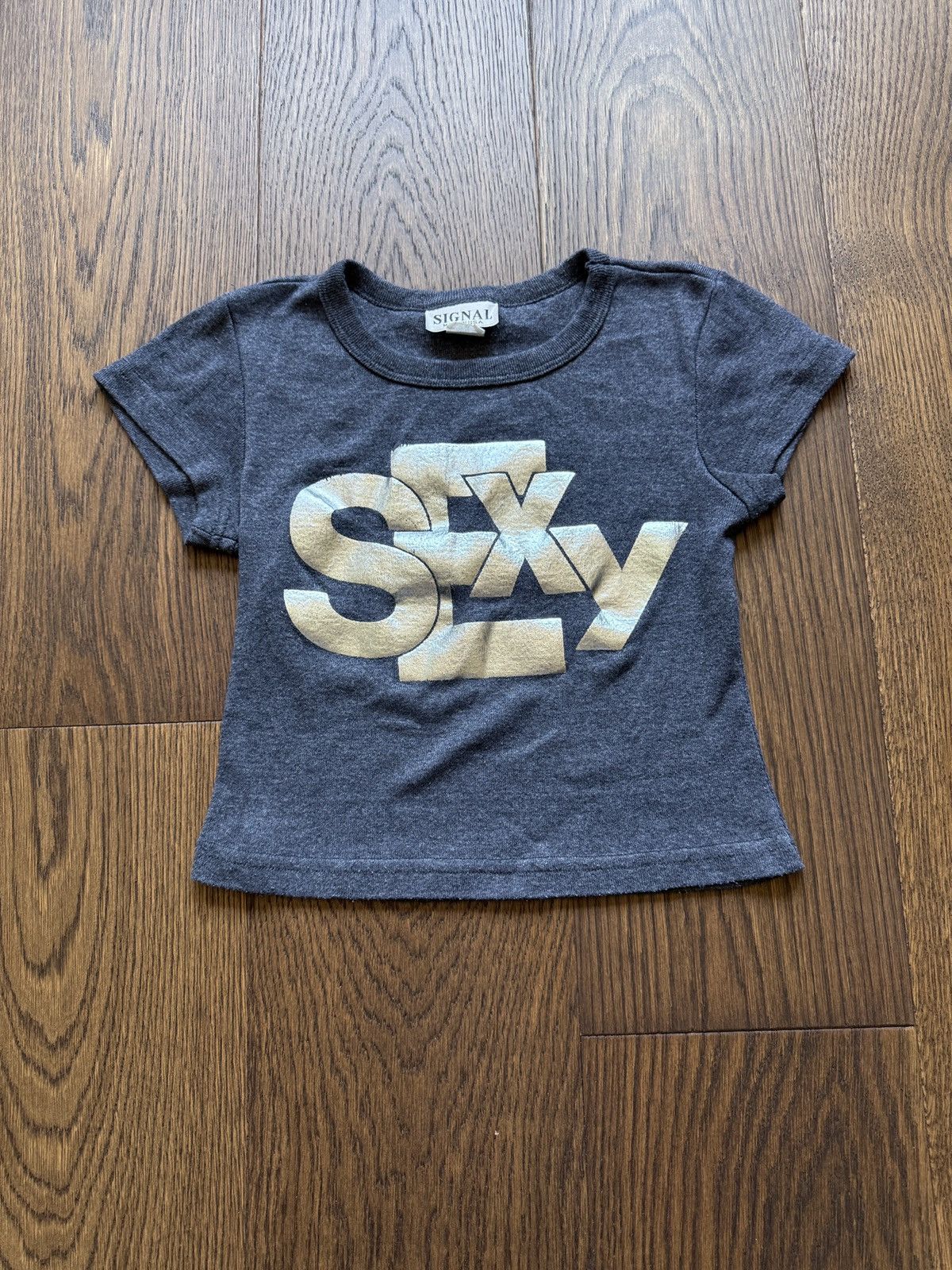 Vintage Vintage Sexy Metallic Babydoll Graphic Tee Size XS / US 0-2 / IT 36-38 - 1 Thumbnail