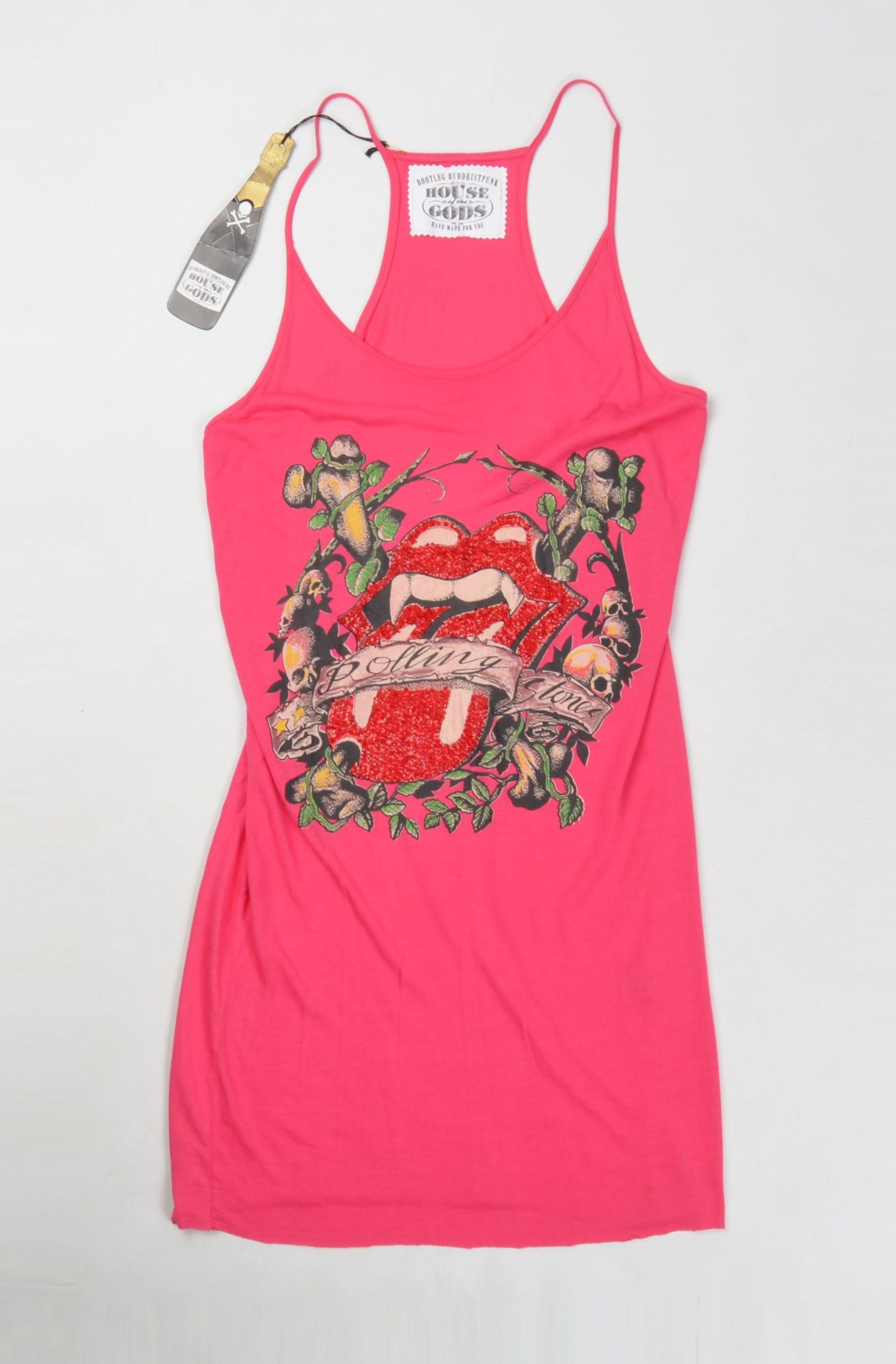 House Of The Gods Bootleg Buddhist Punk House of Gods Rolling Stone Dress Size S / US 4 / IT 40 - 4 Thumbnail