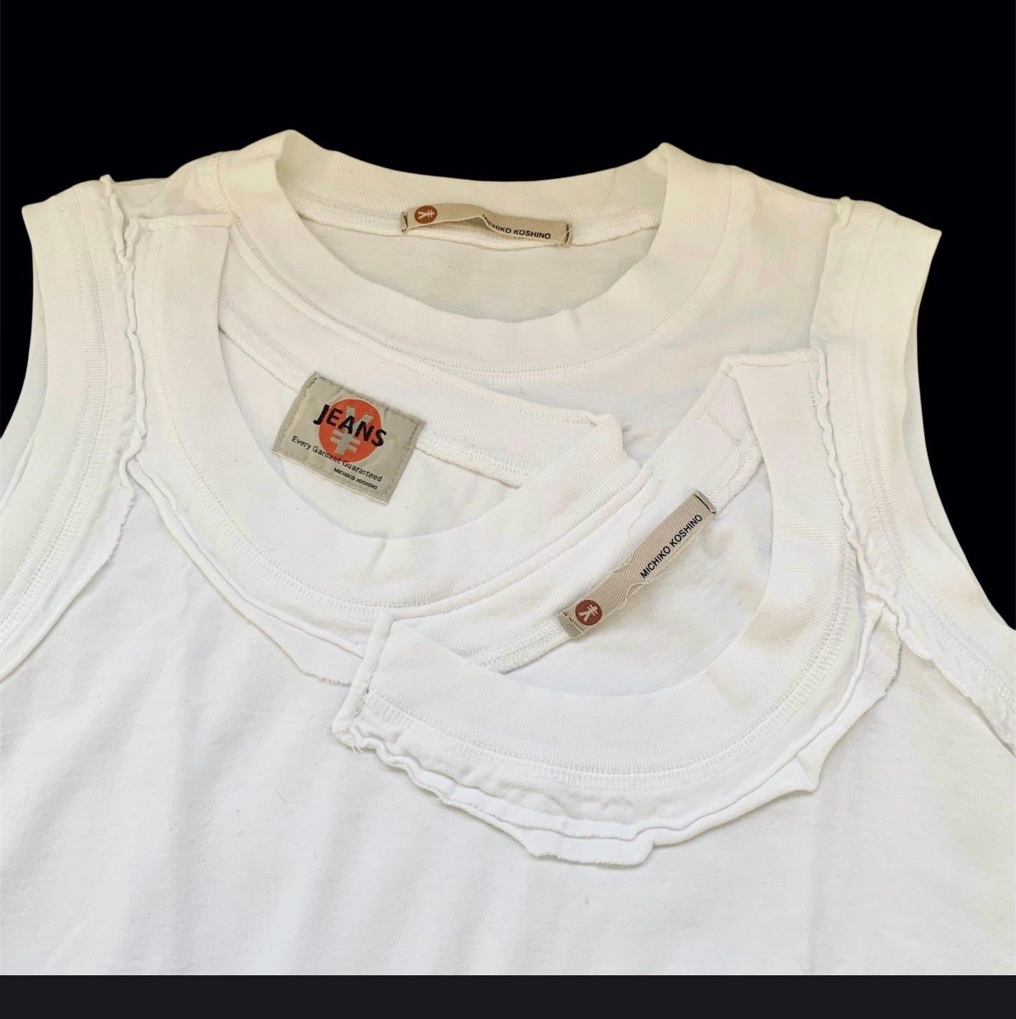 Michiko Koshino White Deconstructed Top – Michiko Koshino London -RARE Size S / US 4 / IT 40 - 4 Thumbnail