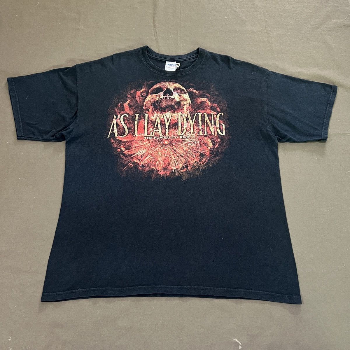 Band Tees × Vintage Vintage Y2K As I Lay Dying Band Metalcore Tee Size US XL / EU 56 / 4 - 2 Thumbnail