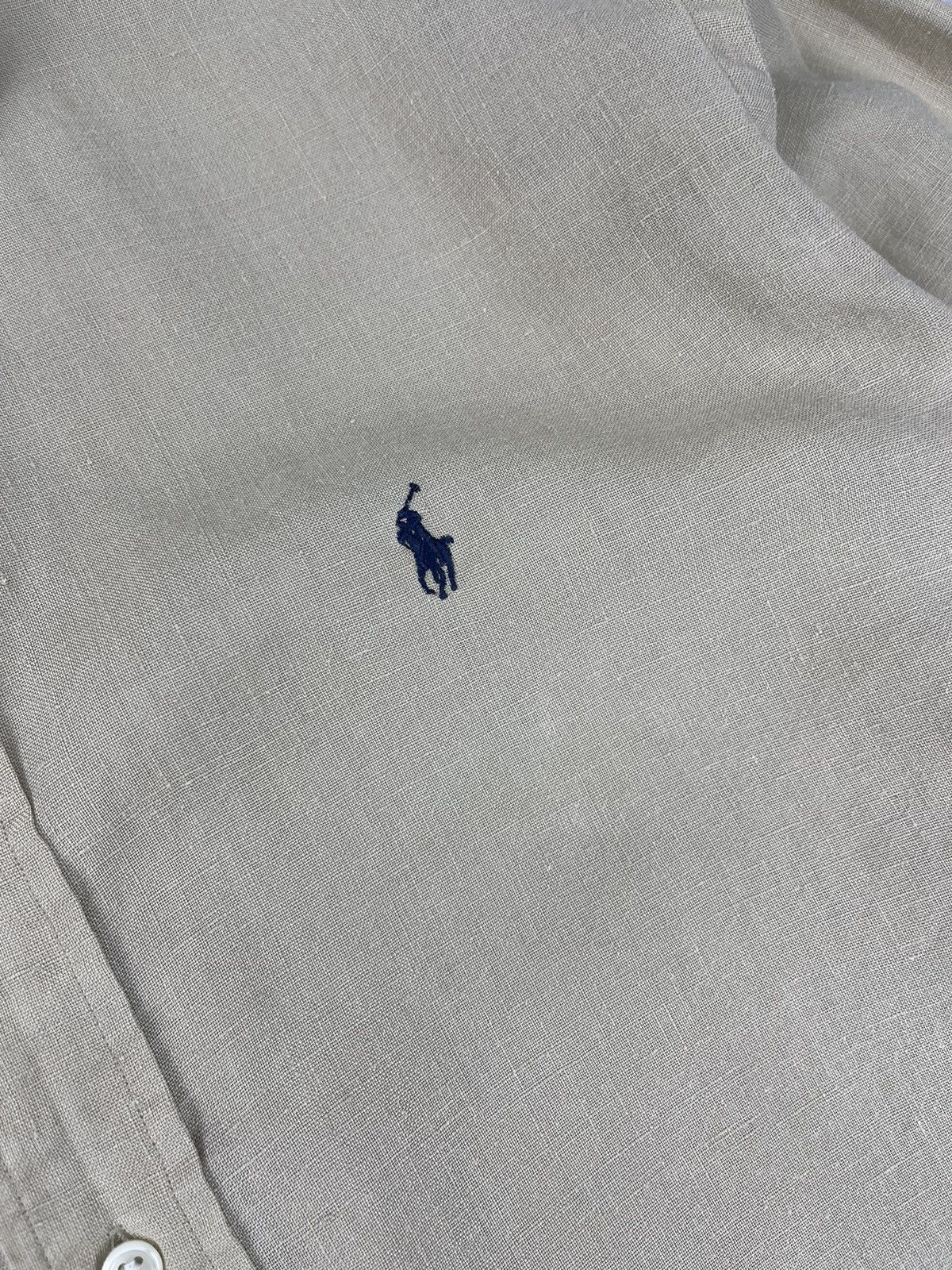 Polo Ralph Lauren × Ralph Lauren × Vintage Vintage Polo Ralph Lauren Linen Ellington Shirt Size US XL / EU 56 / 4 - 6 Thumbnail