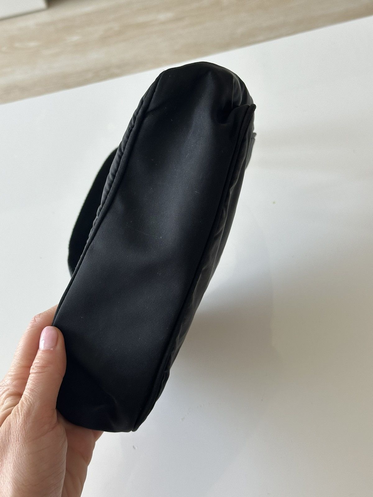 Prada Black Nylon Prada Handbag Size ONE SIZE - 8 Thumbnail