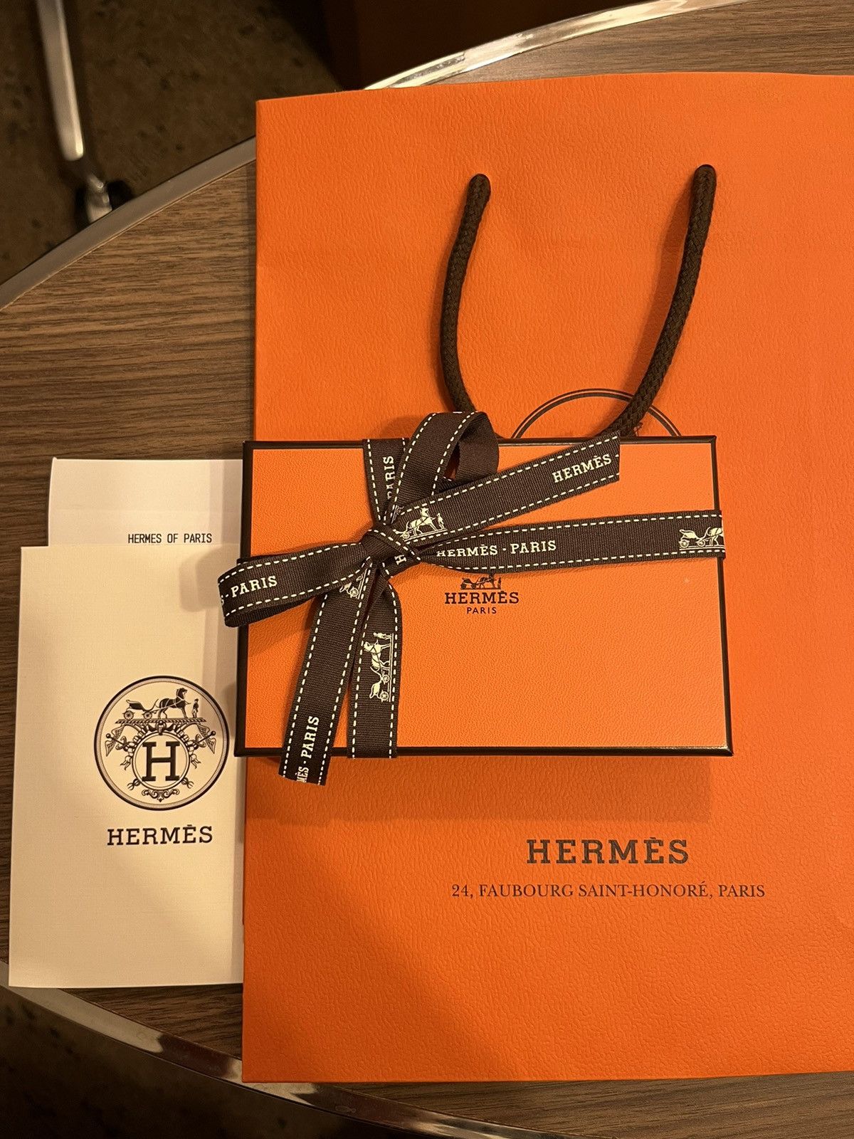 Hermes Super Rare Chèvre Mysore Hermes Calvi Wallet Mushroom Size ONE SIZE - 3 Thumbnail