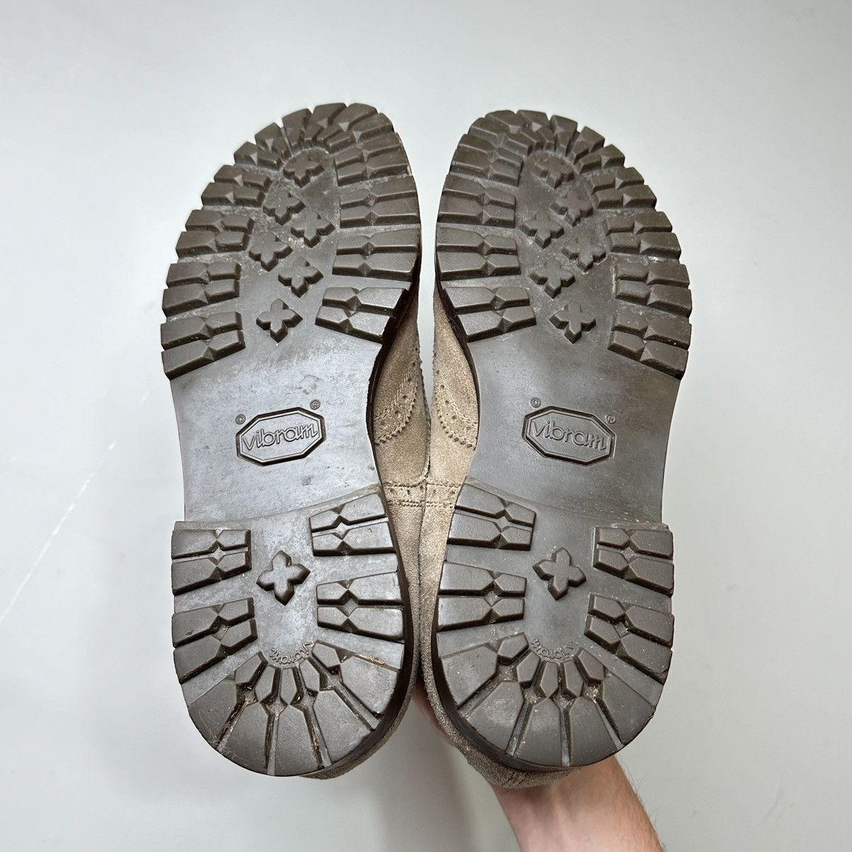 Brunello Cucinelli Brunello Cucinelli Suede Brogues Light brown Size US 12 / EU 45 - 15 Thumbnail