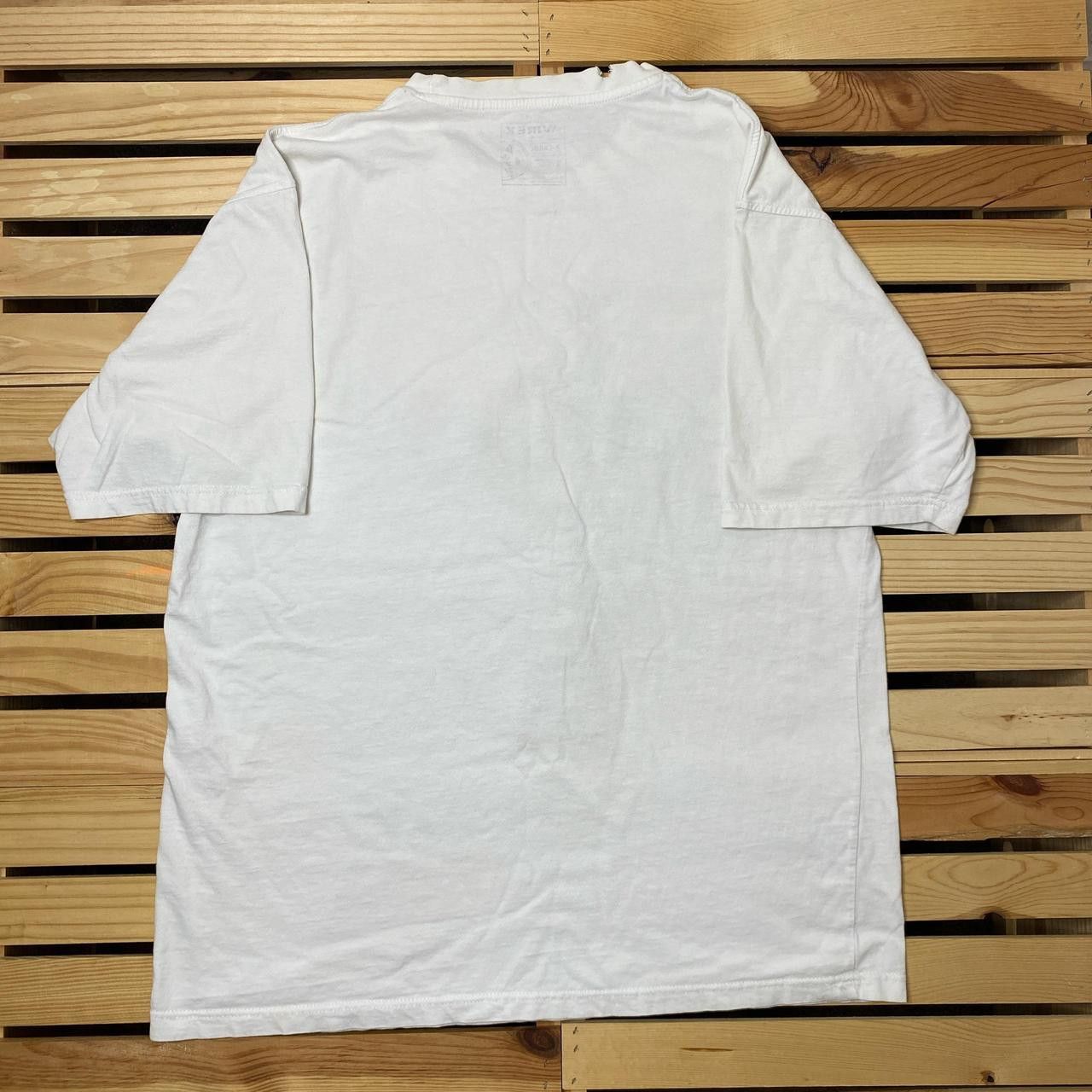 Avirex Avirex Cross White Embroidered Y2K Jesus Tee Size XL Size US XL / EU 56 / 4 - 2 Thumbnail