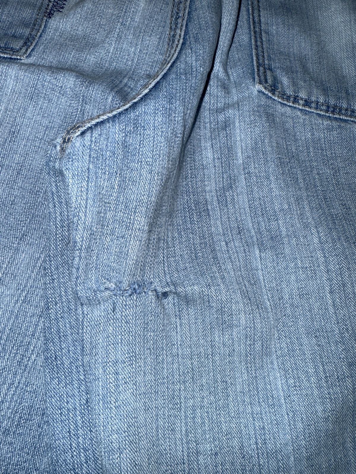 Ecko Unltd. patch work light blue foundry carpenter shorts Size US 36 / EU 52 - 6 Thumbnail