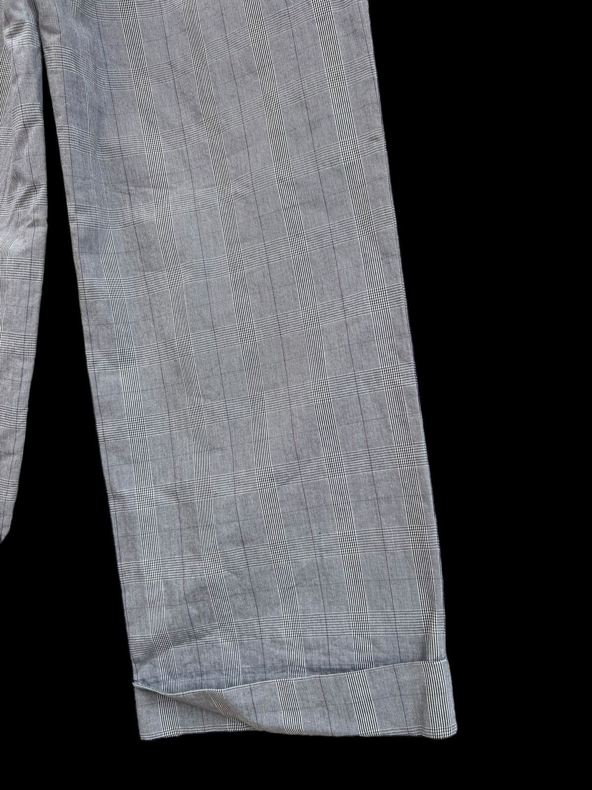 Vintage Vintage TOUCH Japan Checkered Wide Leg Trouser Pant Size US 31 - 18 Thumbnail