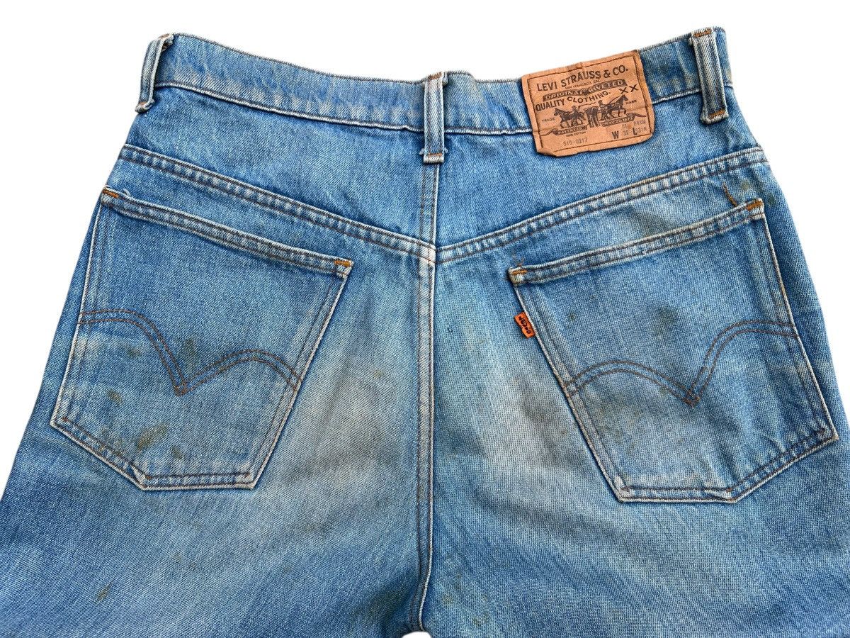 Levi's Vintage 90s Levis 515 Orange Tab Mudwash Denim Jeans 31x29 Size US 31 - 7 Thumbnail
