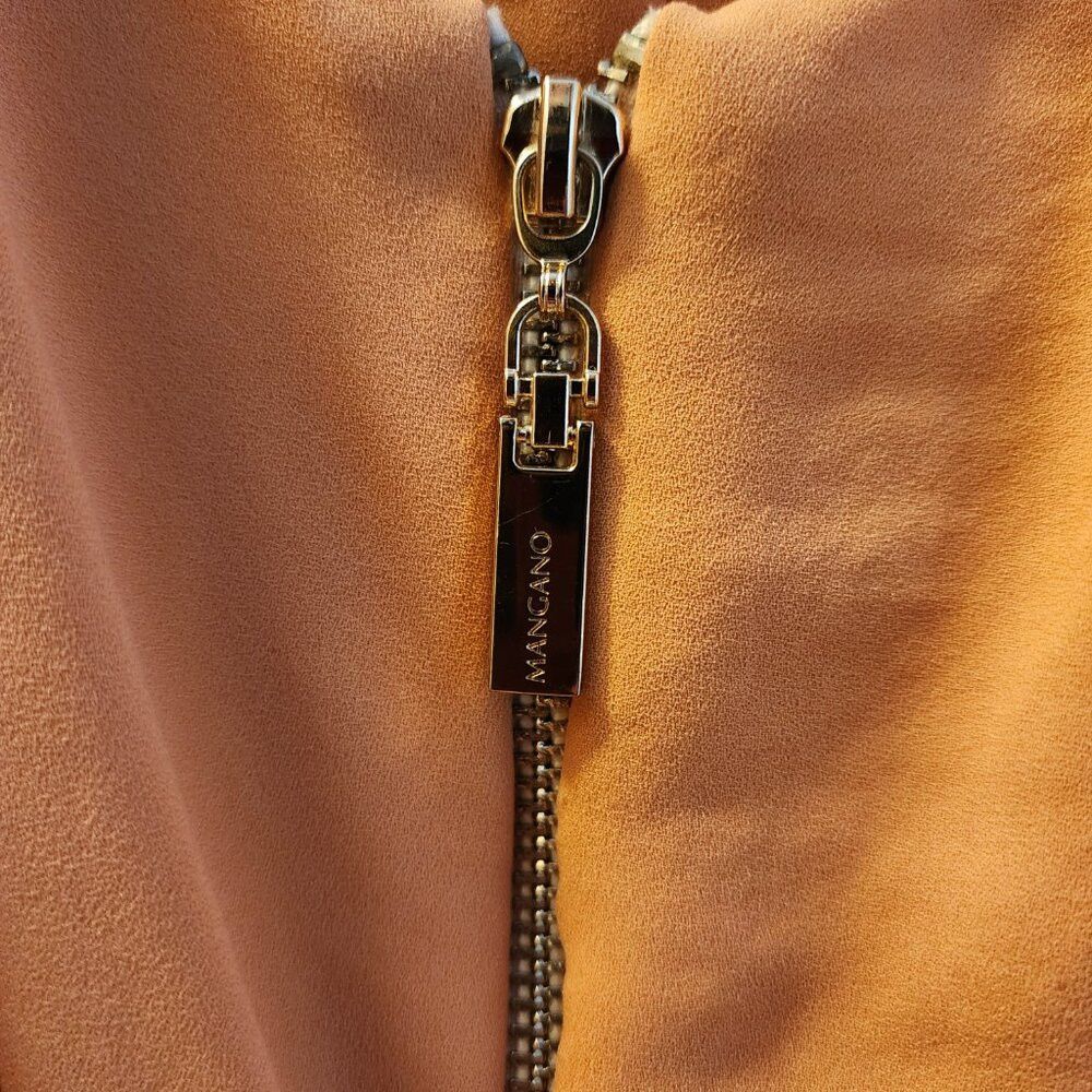 Other Mangano Keycee Dress 2 | Acetate Blend | Peaches & Cream | Size XS / US 0-2 / IT 36-38 - 8 Thumbnail