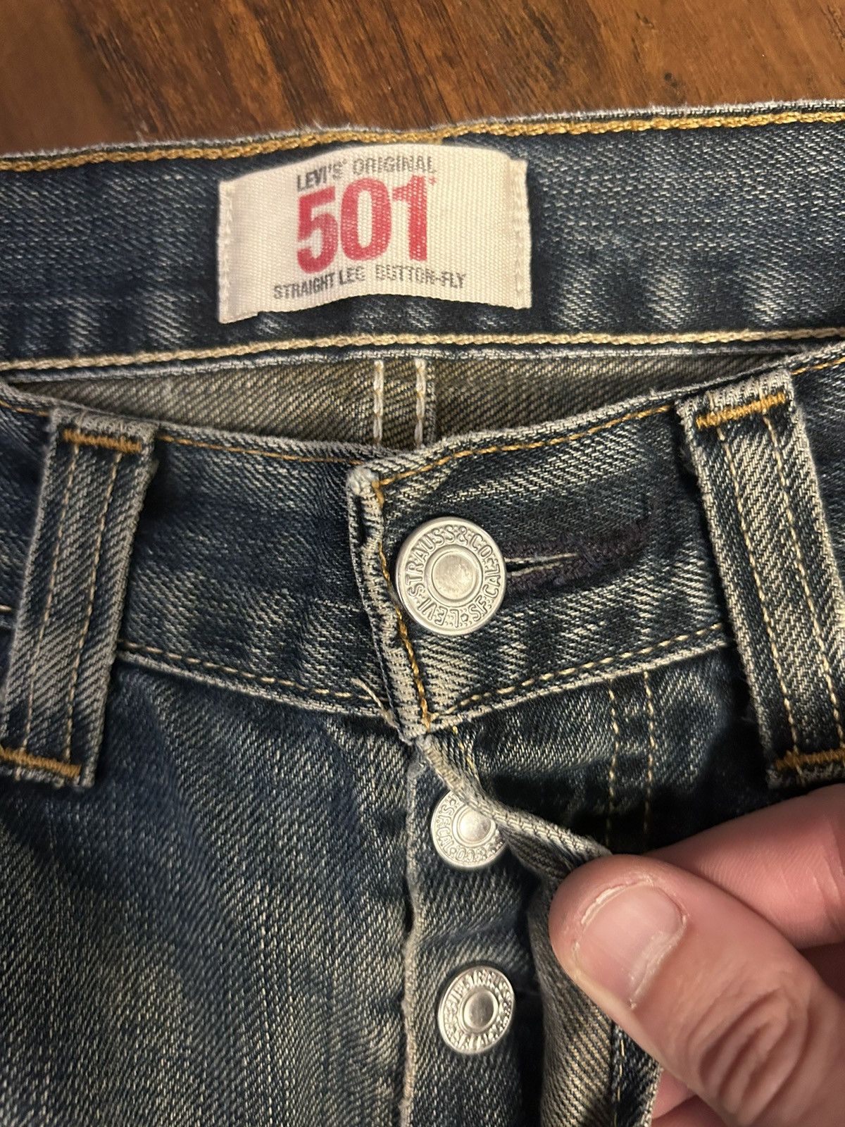 Kentucky Boy Tyler Kentucky Boy Tyler Boro Stitch Denim Size US 31 - 4 Thumbnail