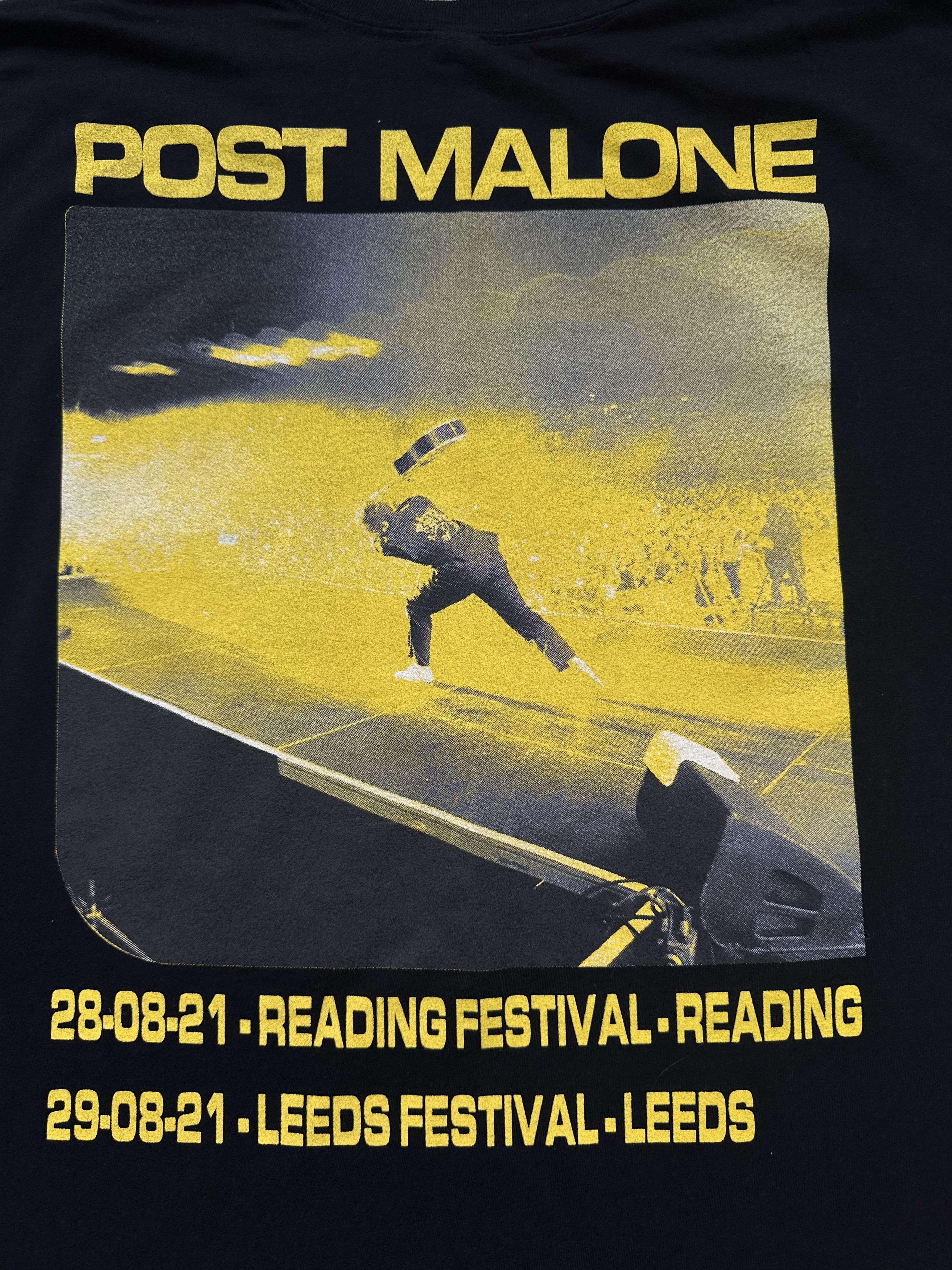 Band Tees Post Malone t shirt Size US XL / EU 56 / 4 - 6 Thumbnail