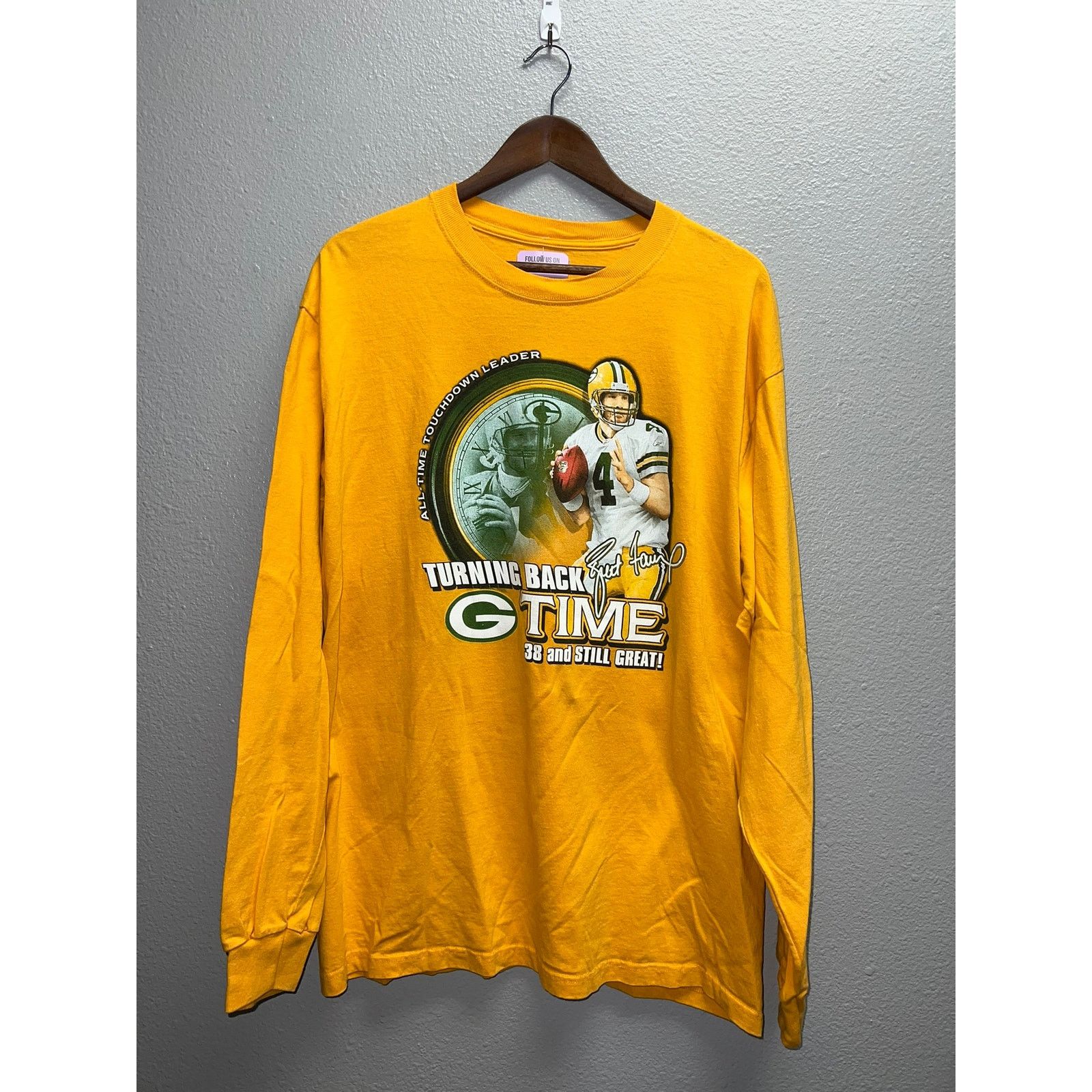 Reebok Vintage Brett Favre Shirt NFL All Time Touchdown Leader XL Size US XL / EU 56 / 4 - 1 Thumbnail