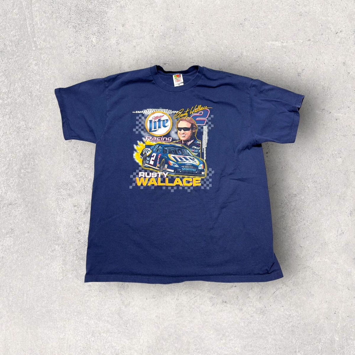 Fruit Of The Loom × NASCAR × Vintage Vintage NASCAR tee Size US XL / EU 56 / 4 - 1 Thumbnail