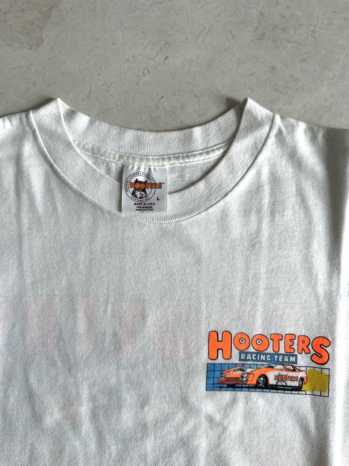Vintage Hooters Racing Team T-Shirt Size US L / EU 52-54 / 3 - 4 Thumbnail