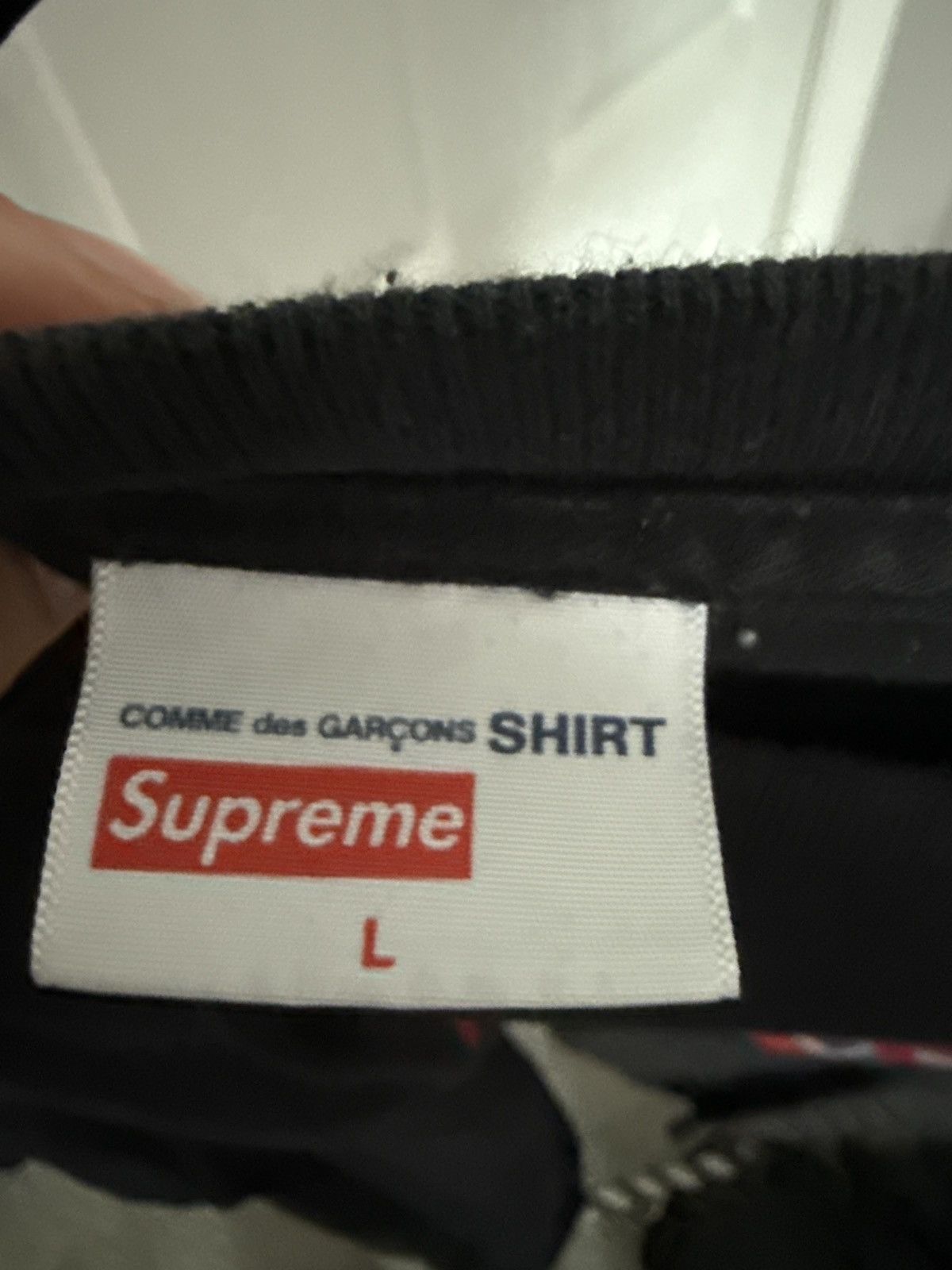 Comme des Garcons × Supreme SUPREME X CDG BOX LOGO TEE Size US L / EU 52-54 / 3 - 3 Thumbnail