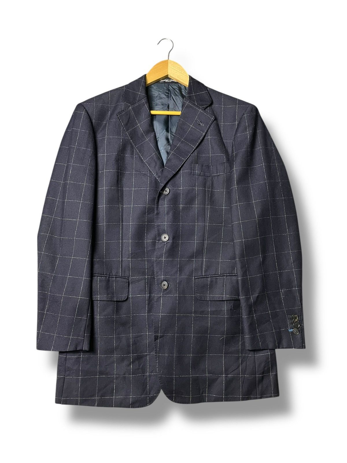 Japanese Brand × Vintage Pour Tote Personne Plaid Design Light Blazer (109) Size US XXS / EU 40 - 1 Thumbnail