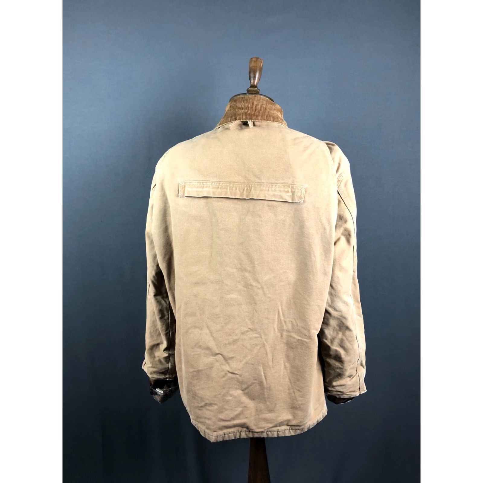 Carhartt Carhartt Jacket Men XL Cotton Yellow Denim Solid Button Pockets Logo Casual Fall Spring Classic Jacket Mens XL Yellow Carhartt Size US XL / EU 56 / 4 - 3 Thumbnail