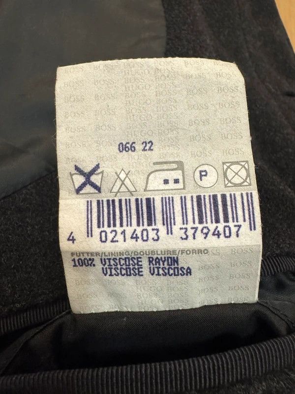 Hugo Boss Hugo Boss Bertone Wool Black Long Coat Oversize size L Size US L / EU 52-54 / 3 - 16 Thumbnail