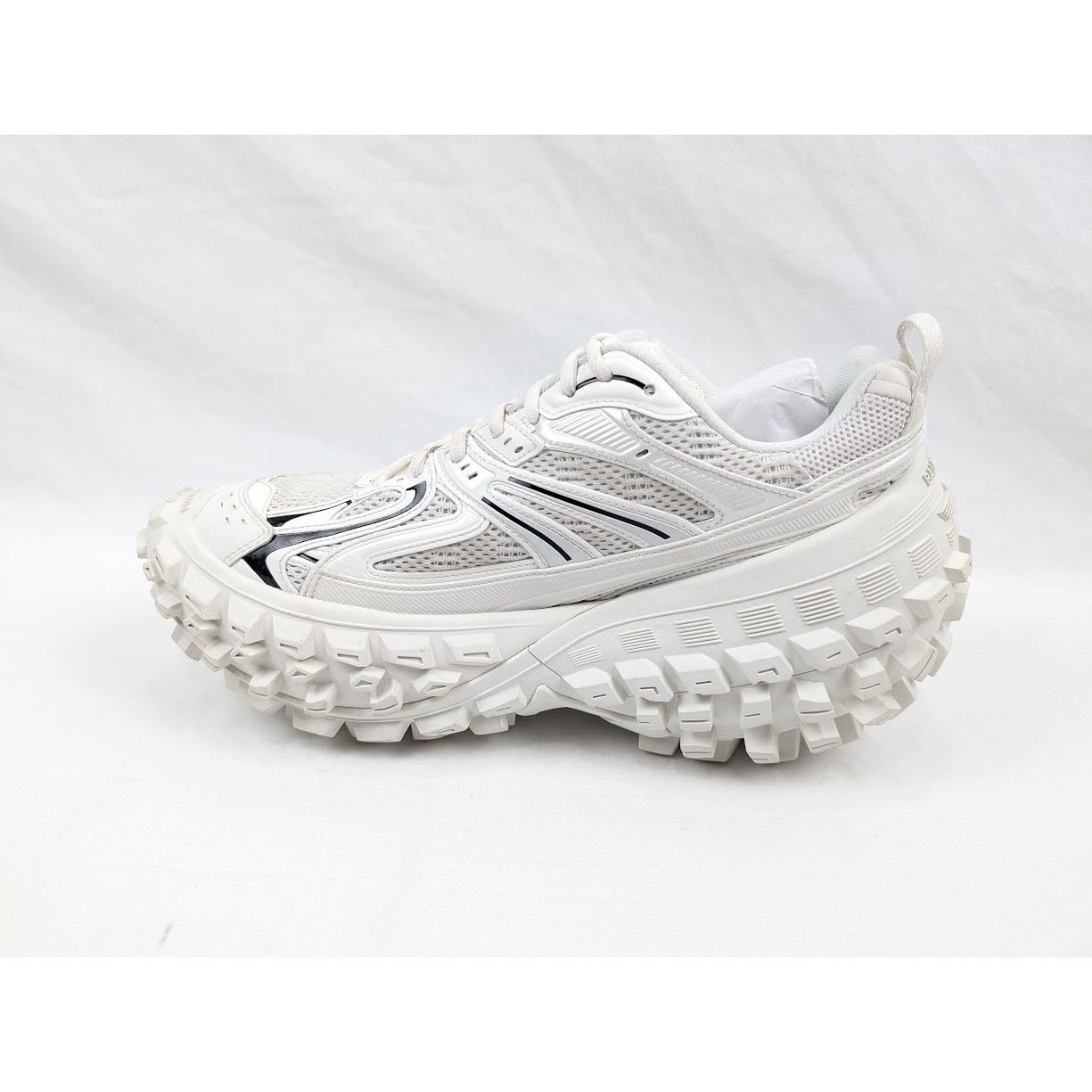 Balenciaga o1rshd1 Bouncer/Contrast Sneakers in Eggshell/Black Size US 9 / EU 42 - 9 Thumbnail