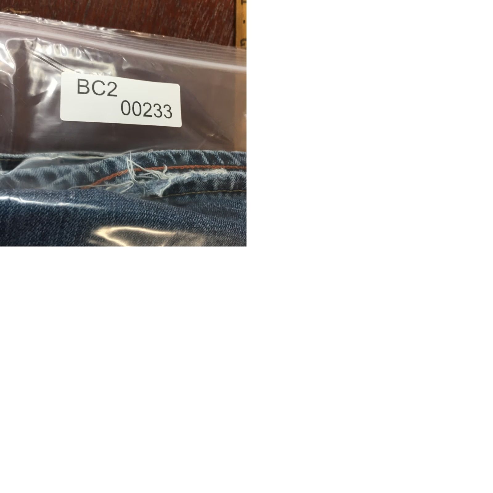 Banana Republic Banana Republic Jeans Mens 33x34 Blue Denim Cotton Straight Leg Jeans 5-Pocket Regular Slim Mens Size US 33 - 11 Thumbnail